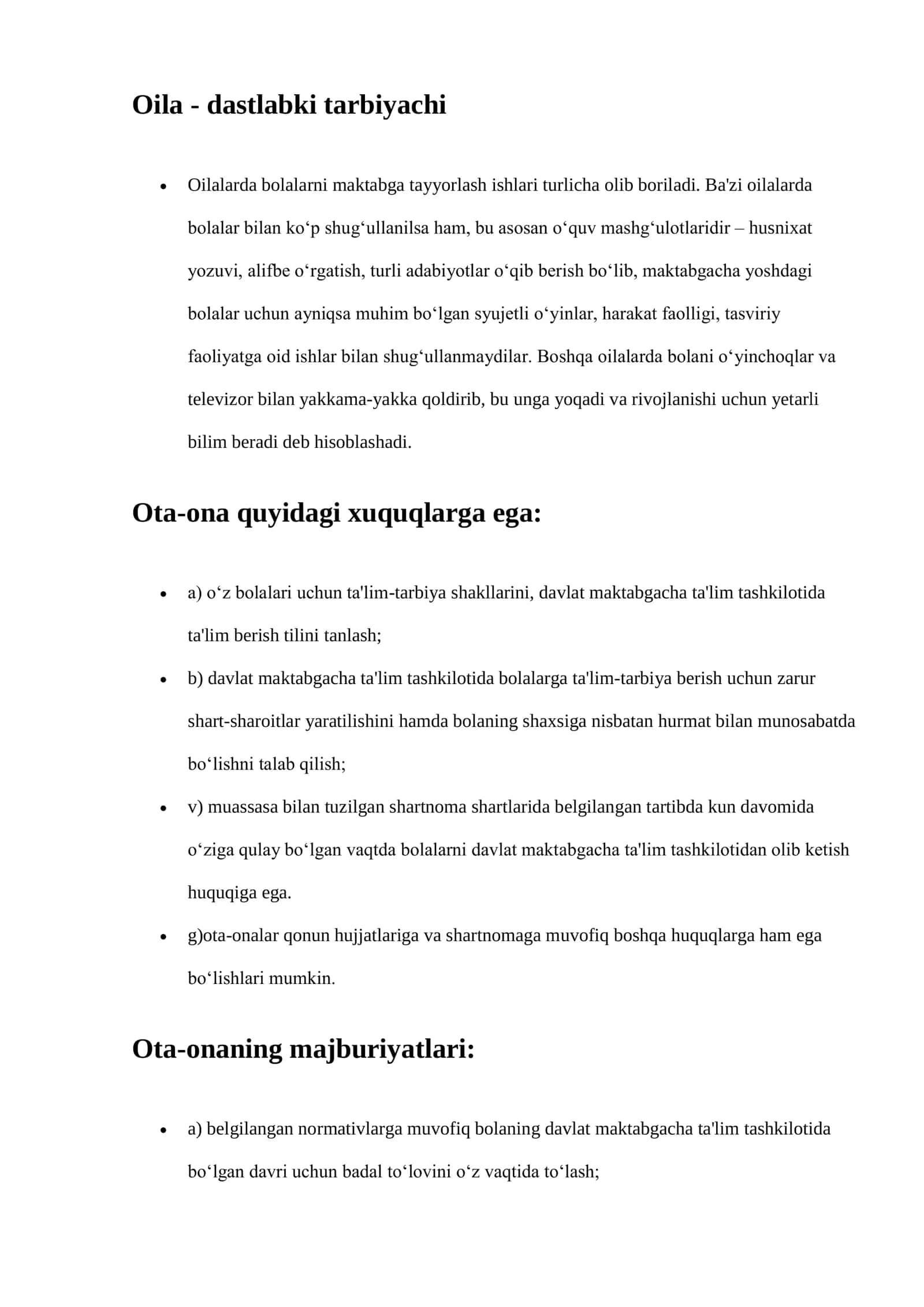G’ulomova Sarvaraxonning mustaqil ishi 3