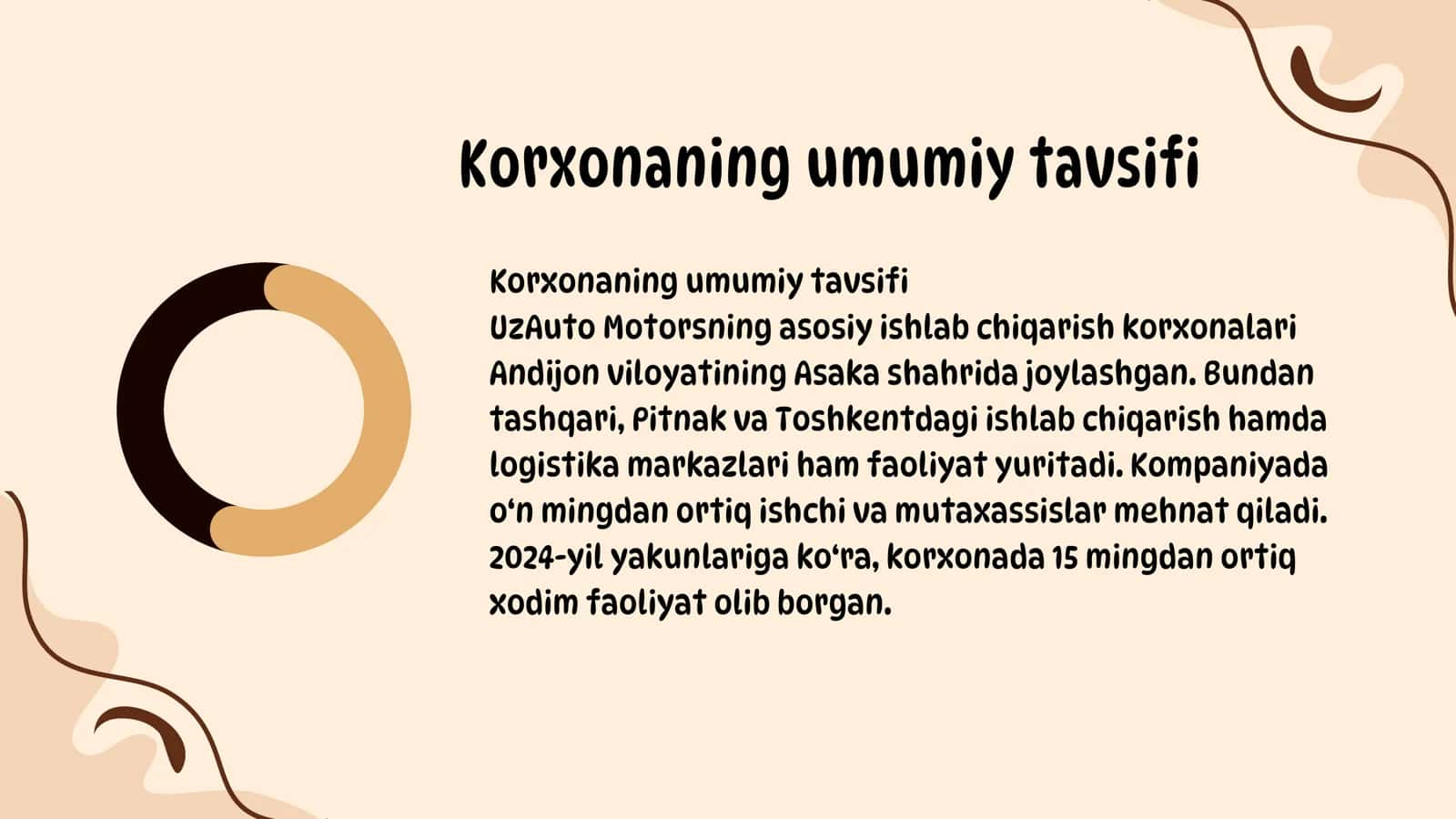 UzAuto Motors Moliya bozorlari fanidan Mustaqil ishi 3