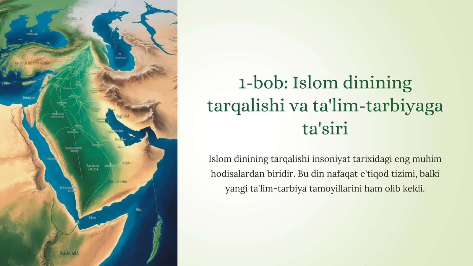 2-mavzu: Hadis ilmi va uning tarviyaviy ahamiyati 3