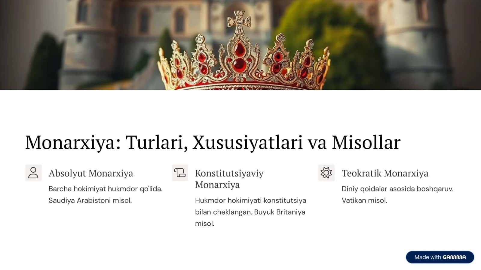 Boshqaruv Shakllarining Asosiy Turlari 3