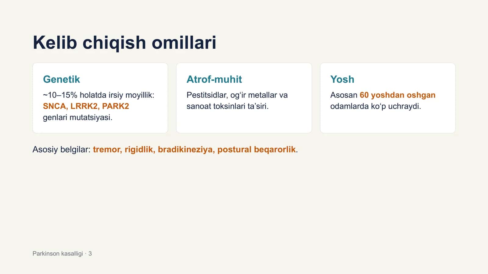 Parkinson kasalligi 3