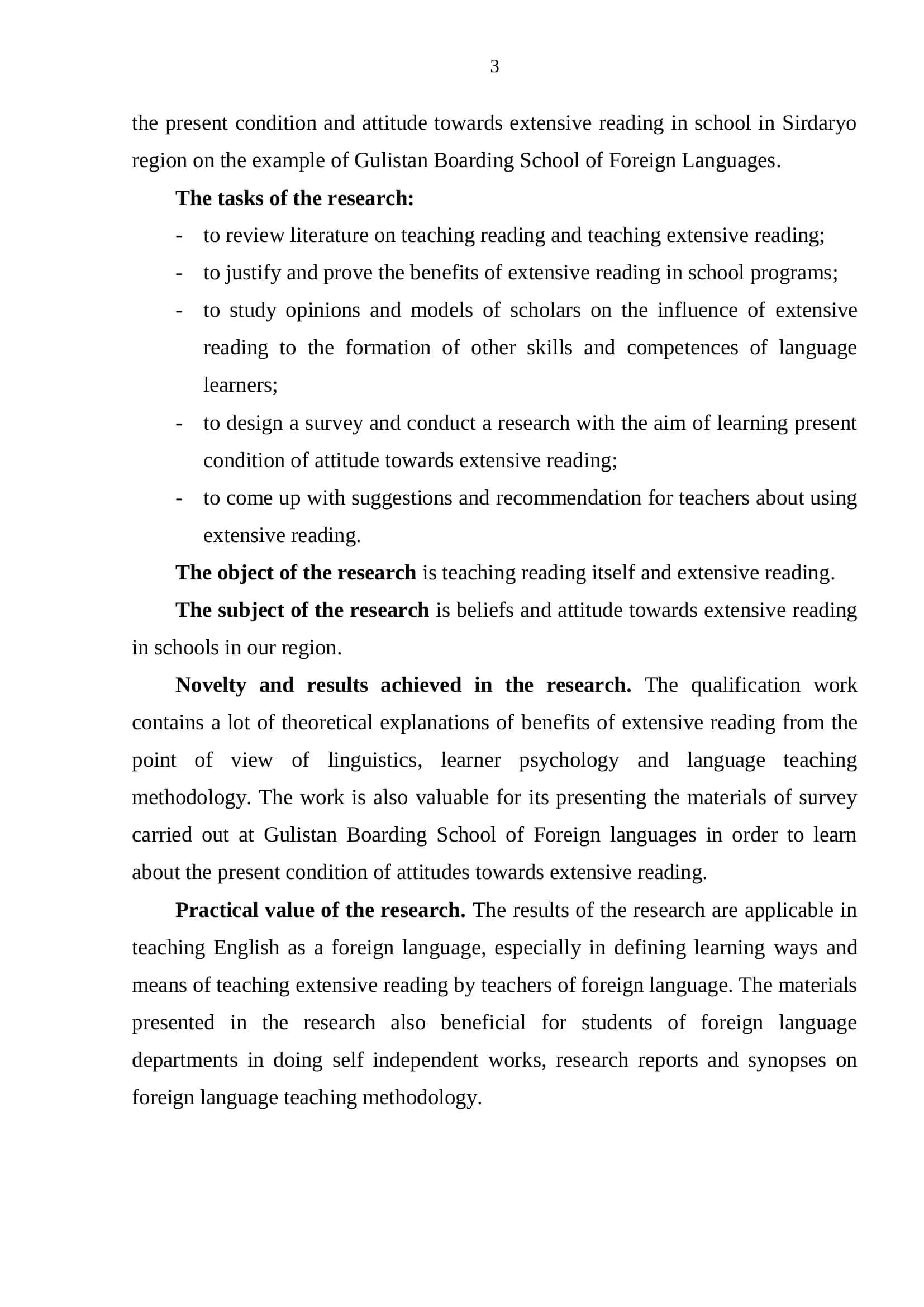 Literature Review: Teaching Reading Comprehension 3