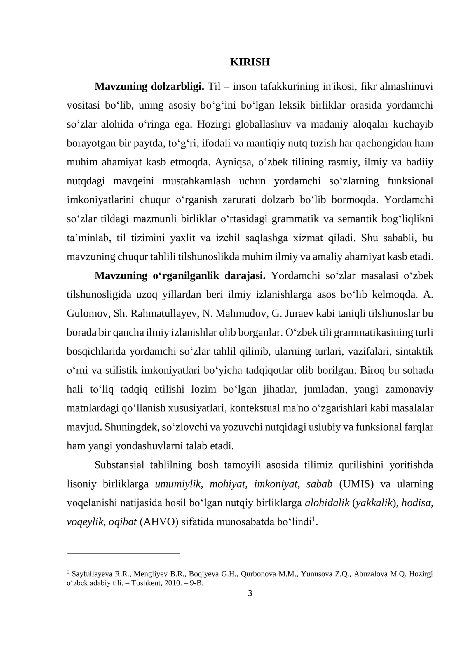 O‘zbek tilida yordamchi so‘zlar 3