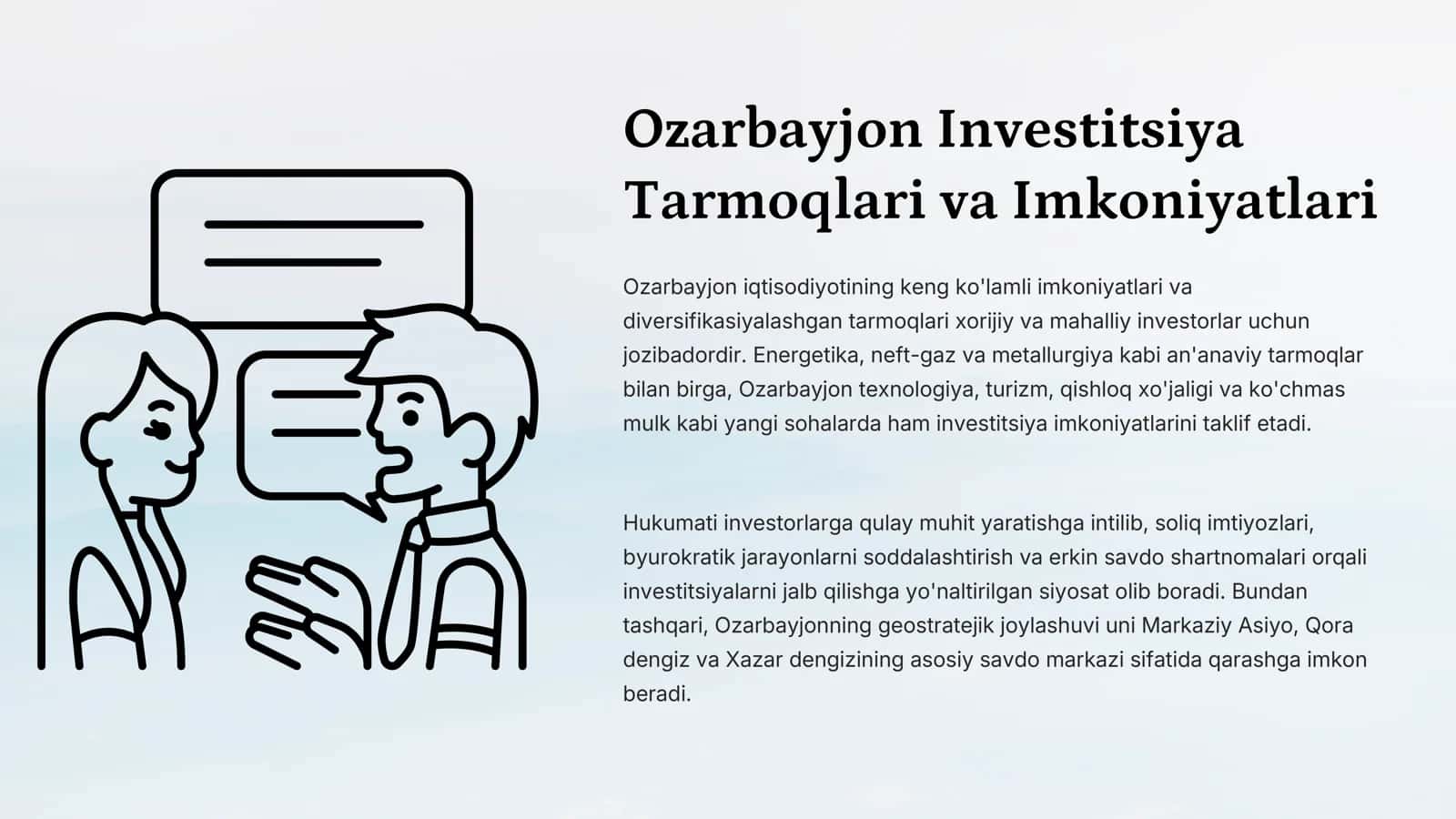 Ozarbayjon davlatining investitsiya siyosati 3