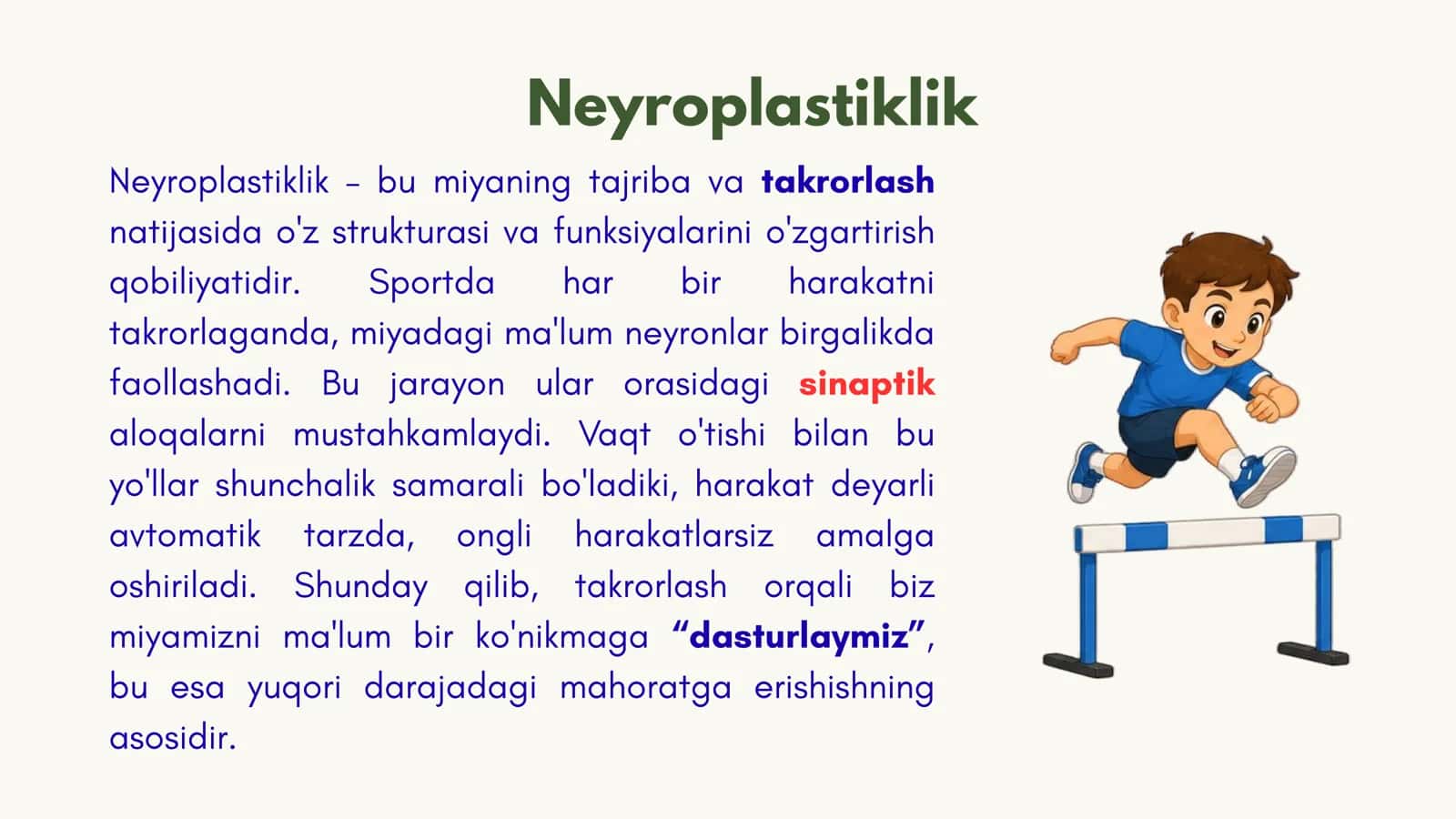 Sport oʻyinlari elementlarini takrorlash orqali koʻnikma oshirish 3