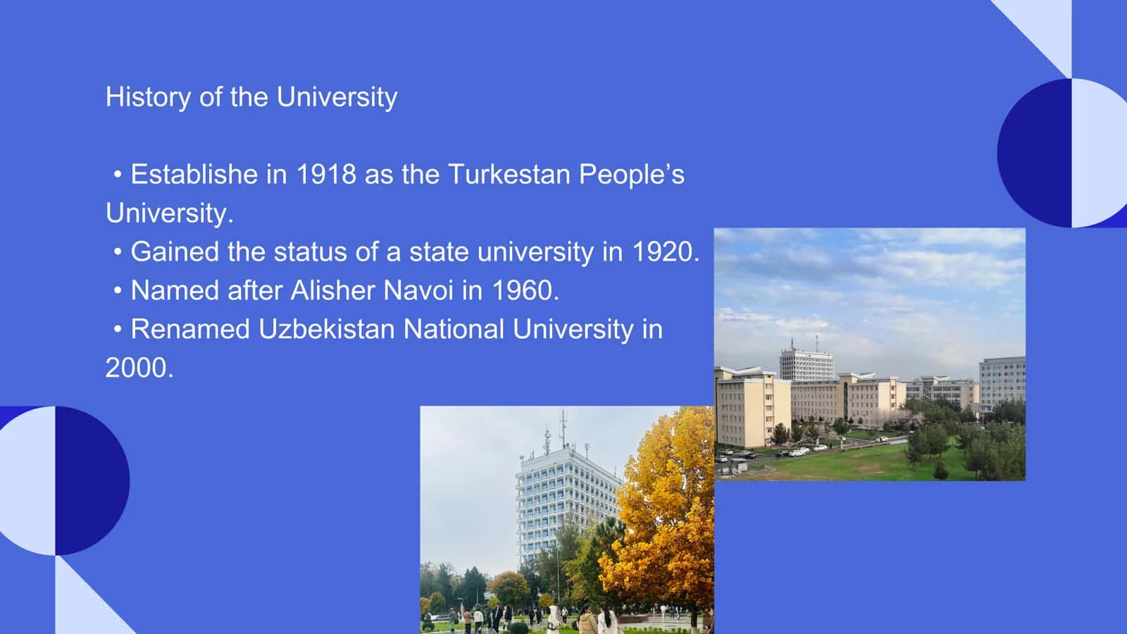 The National University of Uzbekistan 3