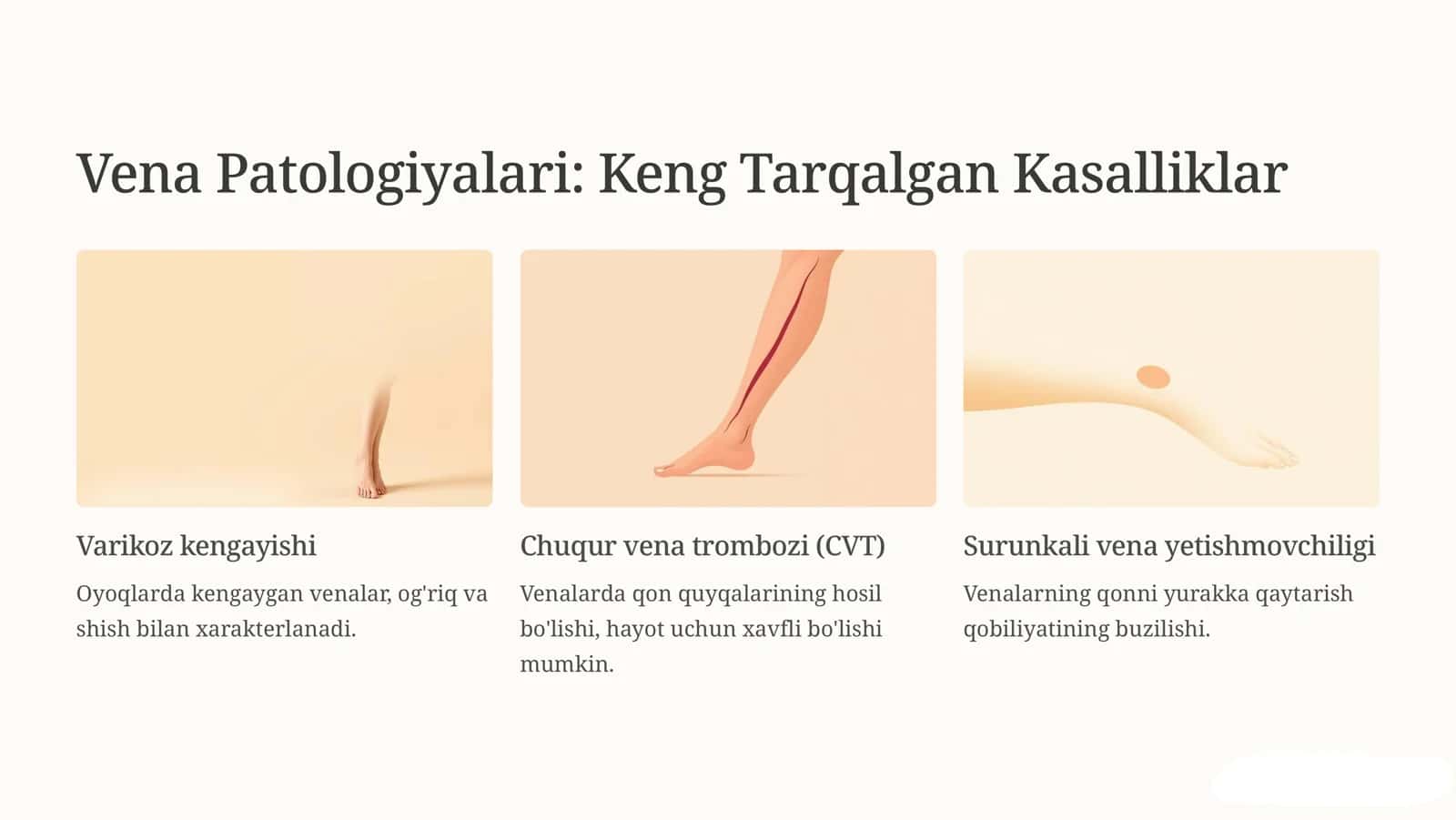Vena va Limfa Tomirlari Patologiyasi: Interventsion 3
