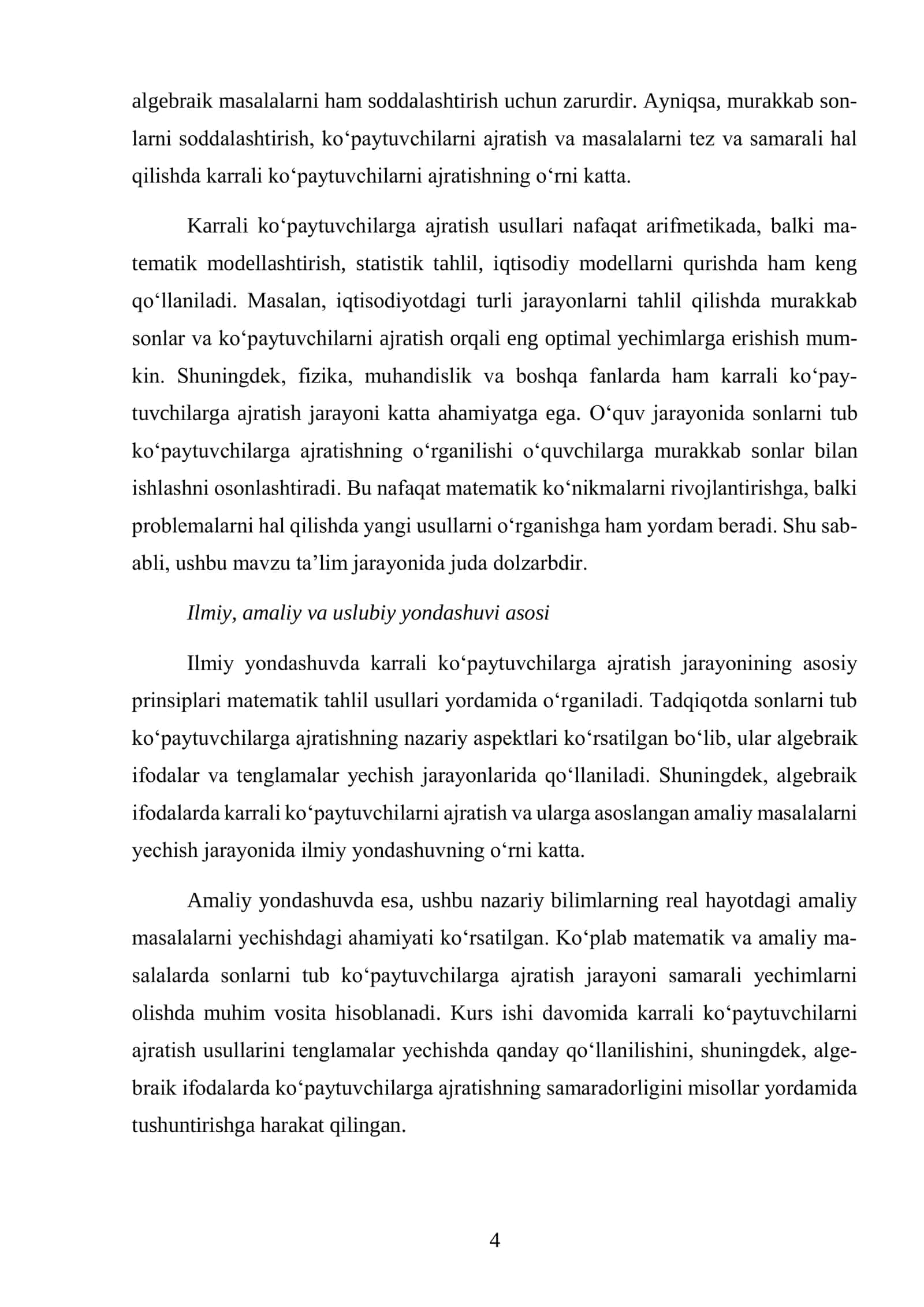 KARRALI KO’PAYTUVCHILARNI AJRATISH 3