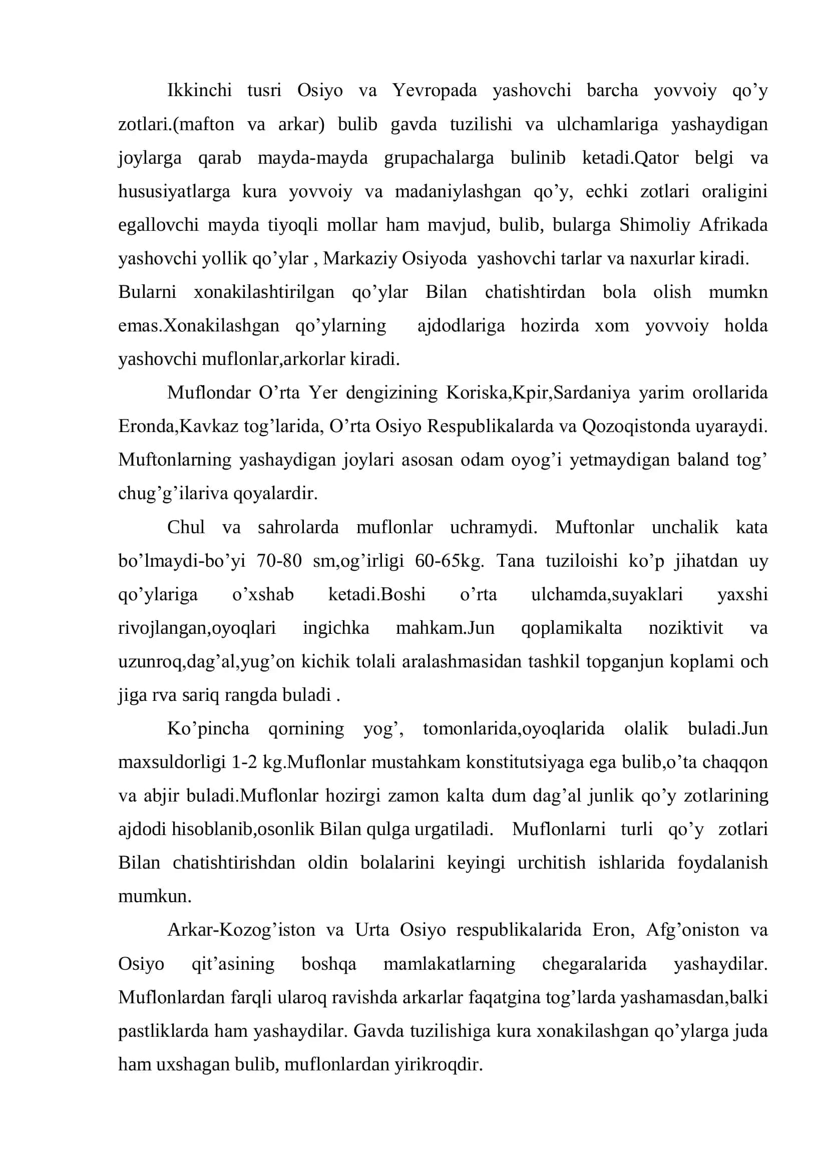 Qo’y zotlari 3