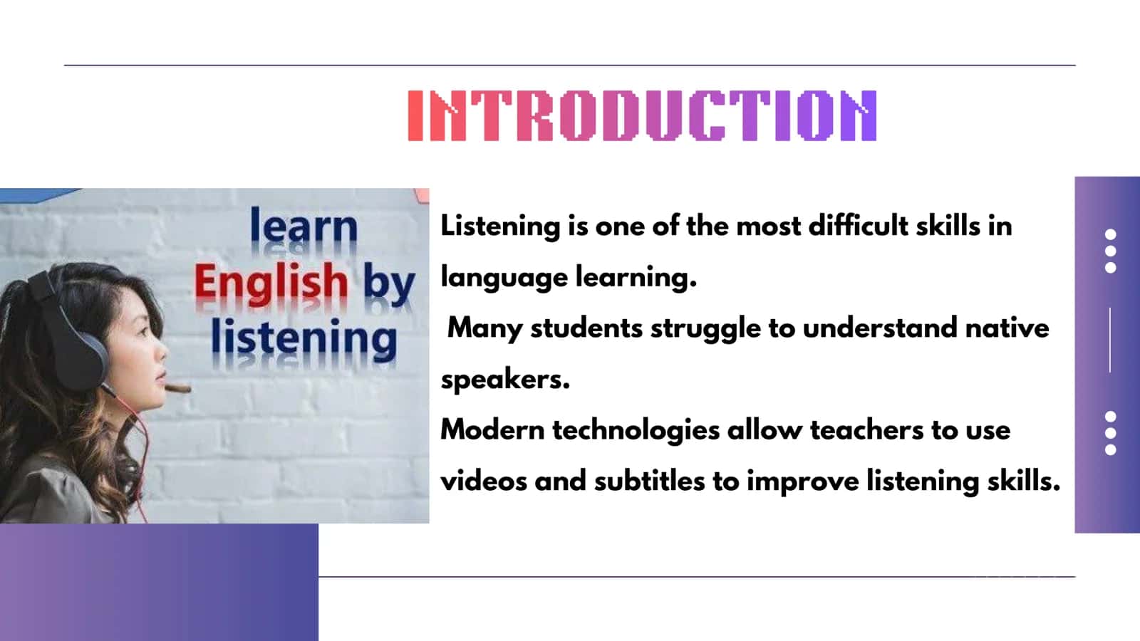 Using Subtitles to Improve Listening Ability 3