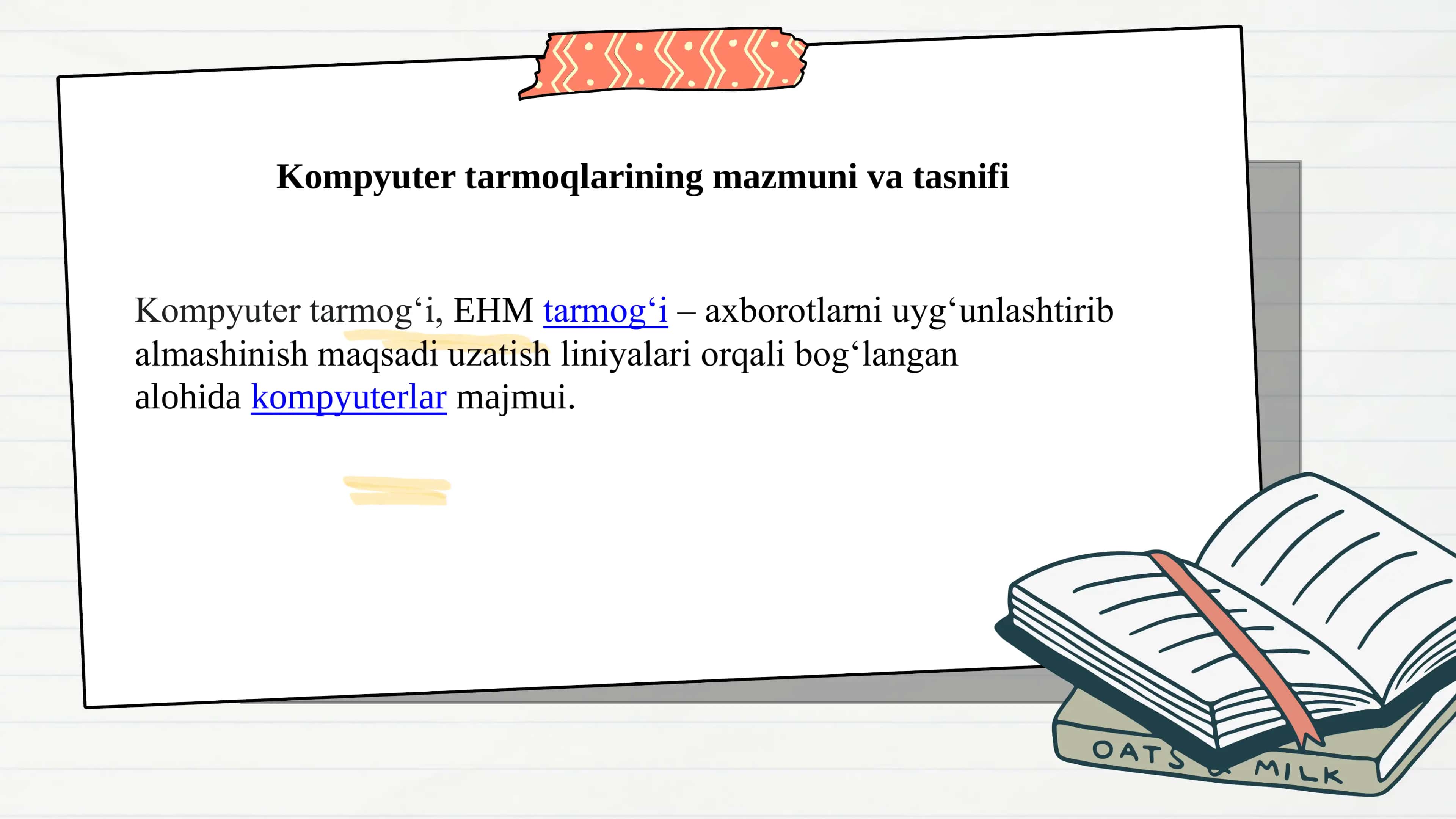 Informatika o’qitish metodikasi 3