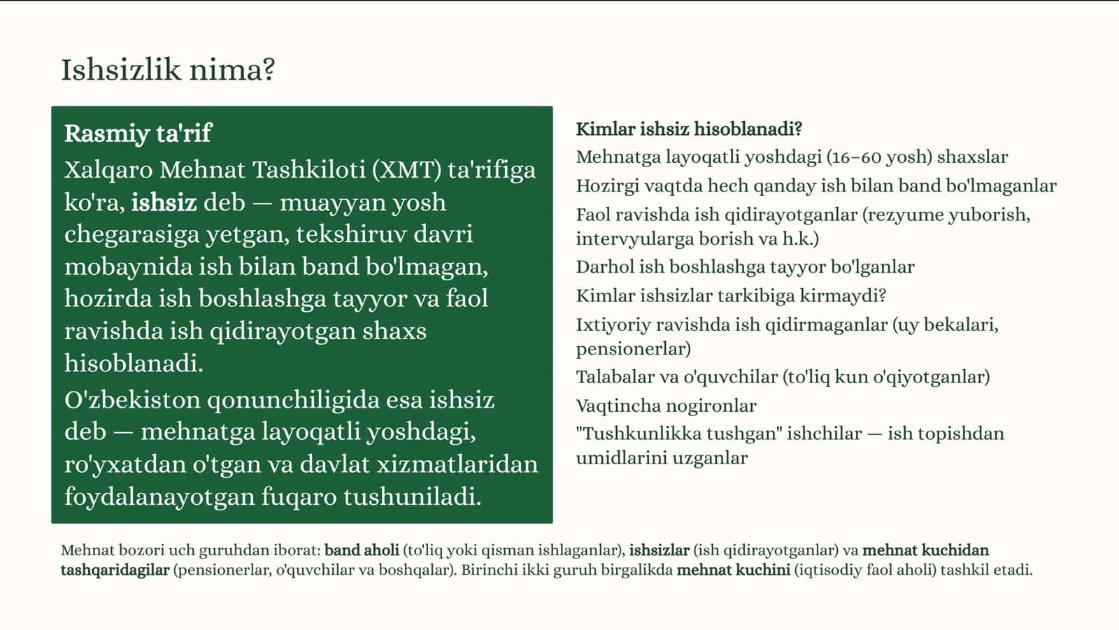 Ishsizlik 3