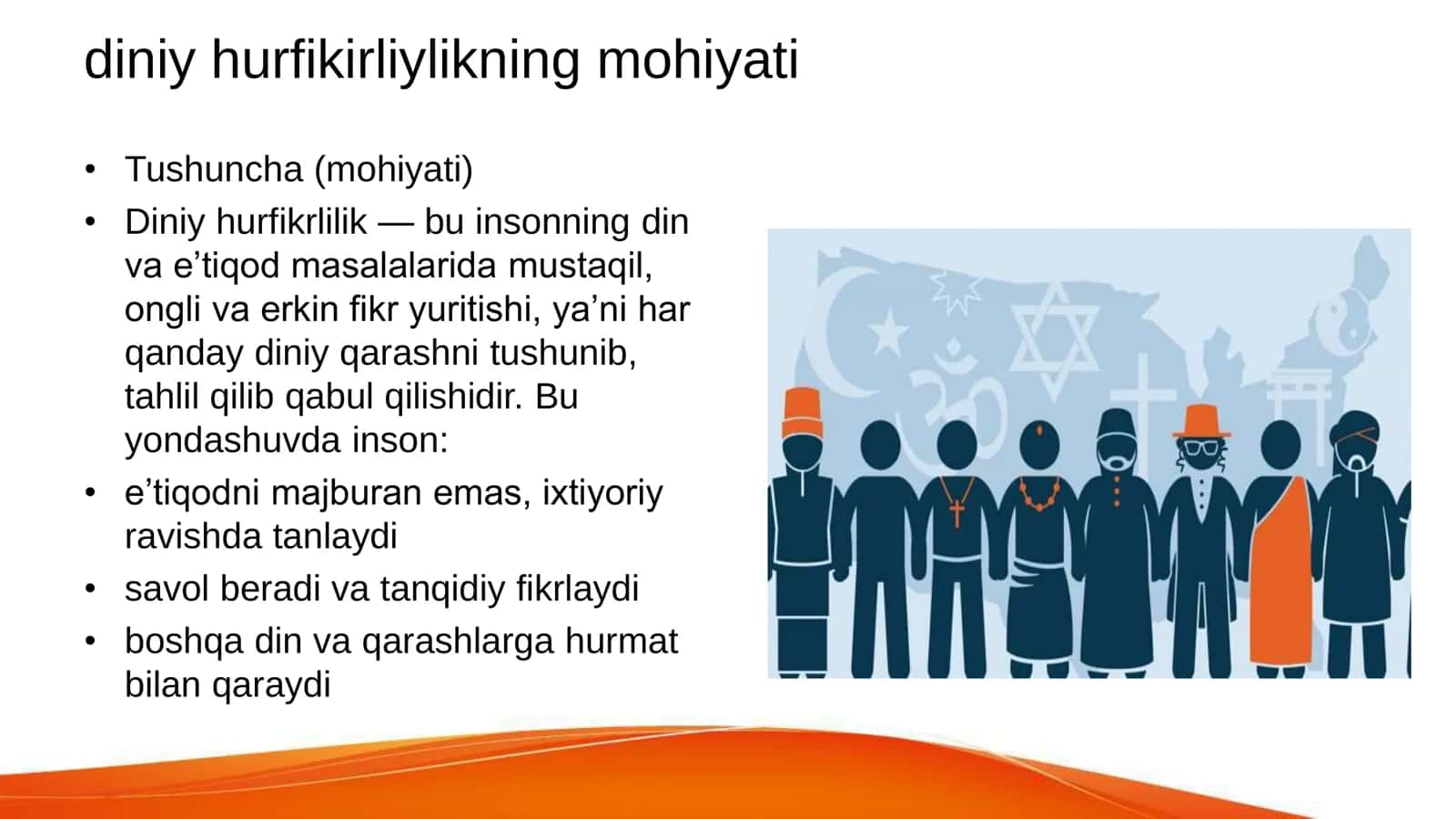 Diniy hurfikirlik 3