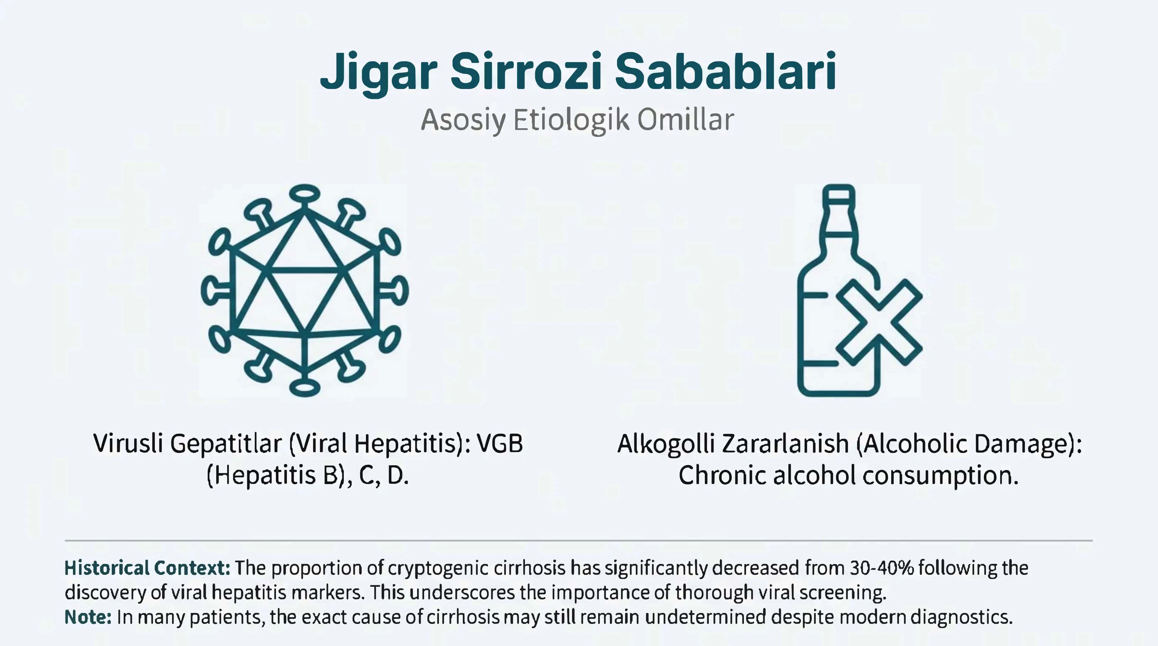 Jigar Sirrozi: Ta'rifi va Patofiziologiyasi 3