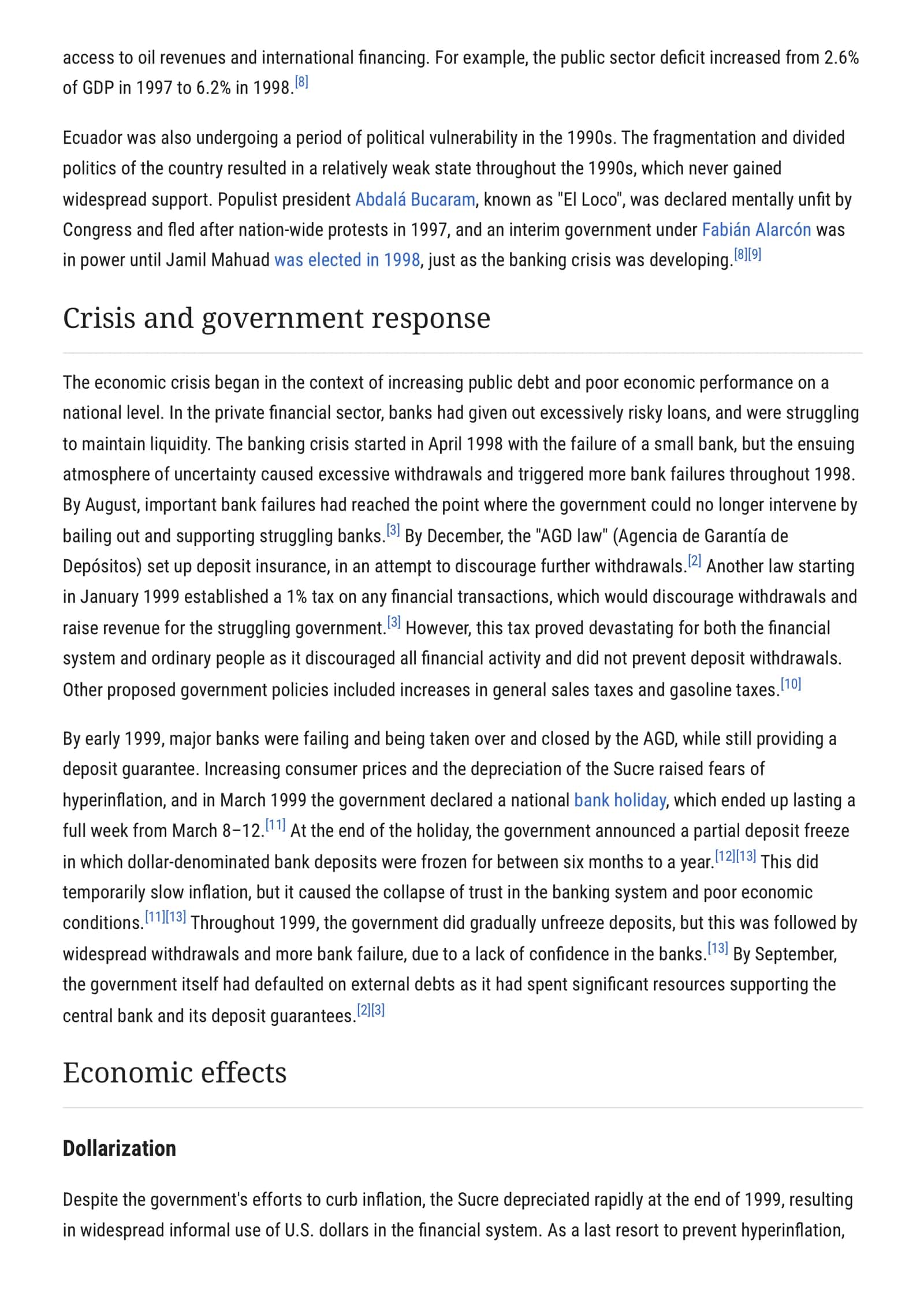 1998–1999 Ecuador economic crisis 3