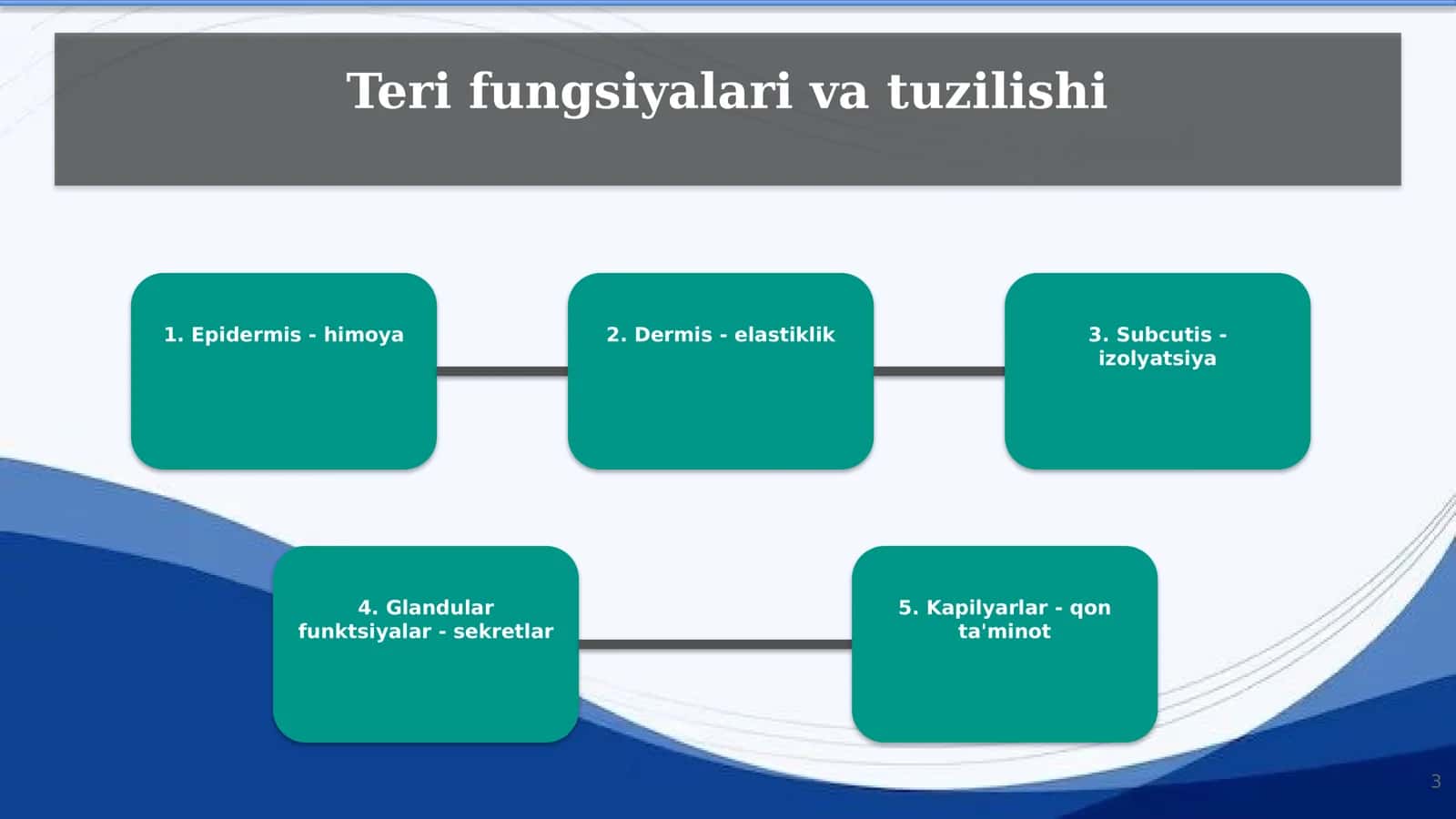 Teri kasalliklari patofiziologiyasi 3