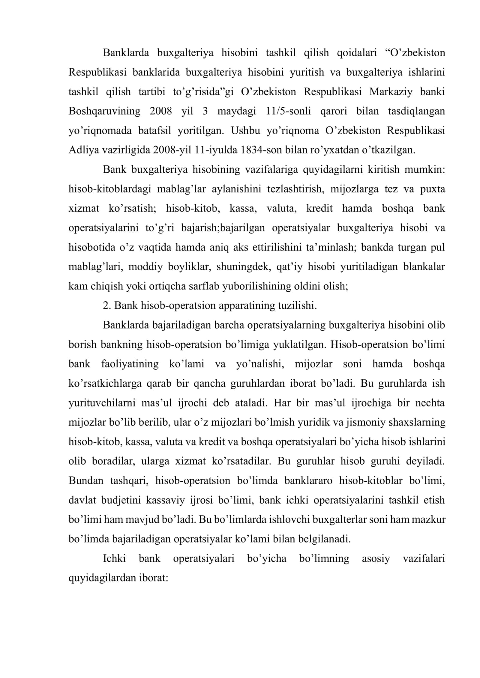 Bank balansi va uning tuzilishi 3