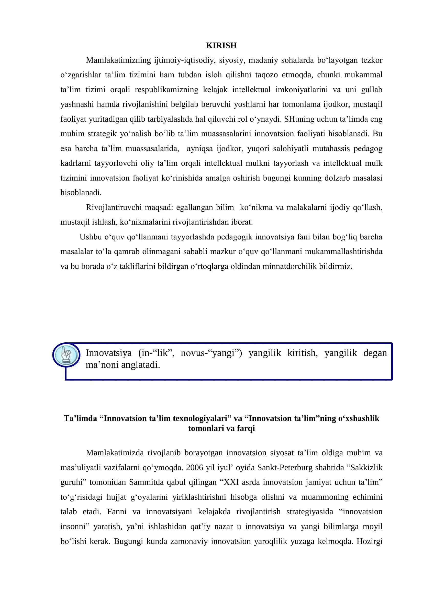 TA’LIM TIZIMIDA INNOVATSIYA 3