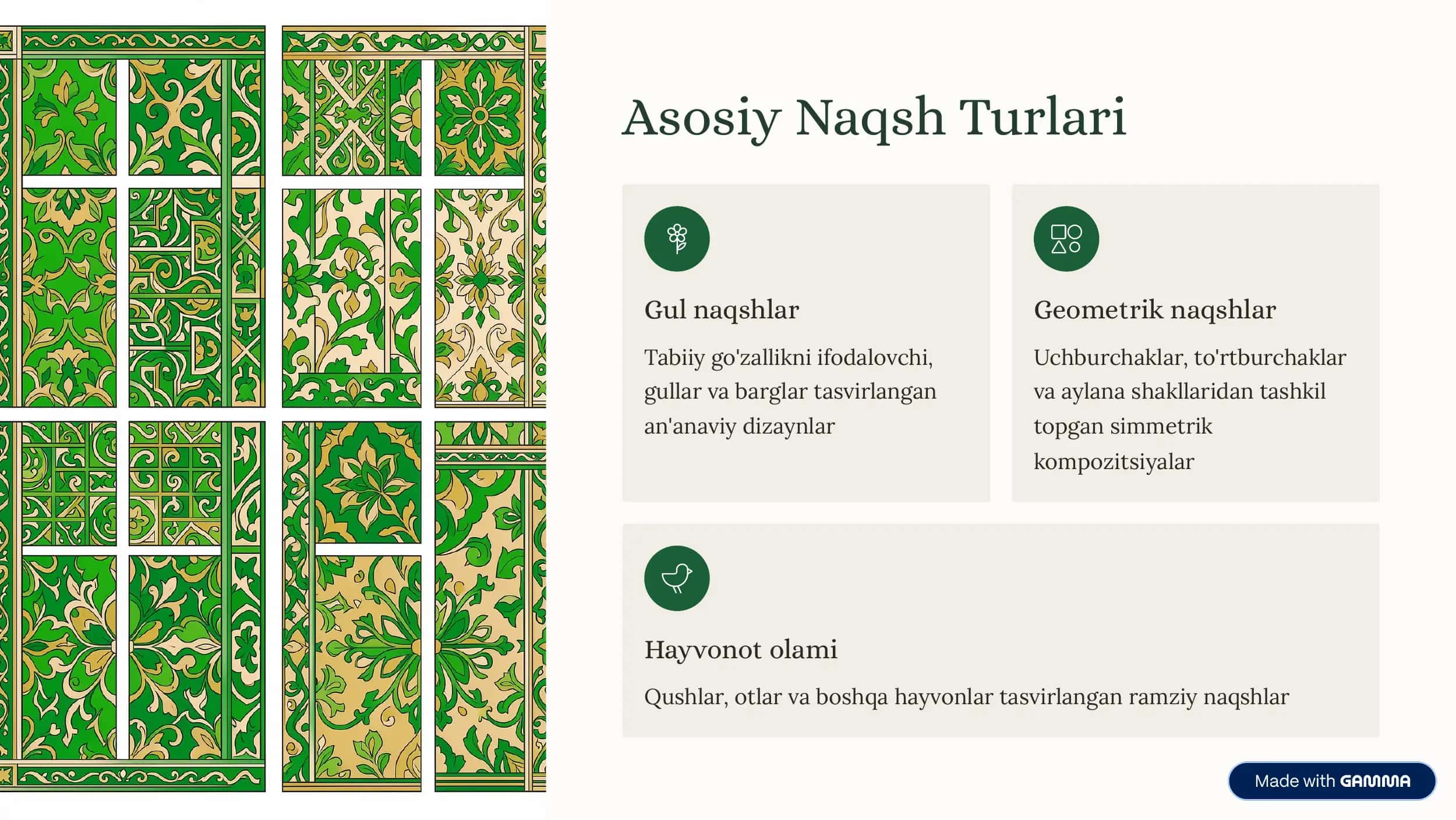 Milliy Naqsh va Ranglar Jadvali 3