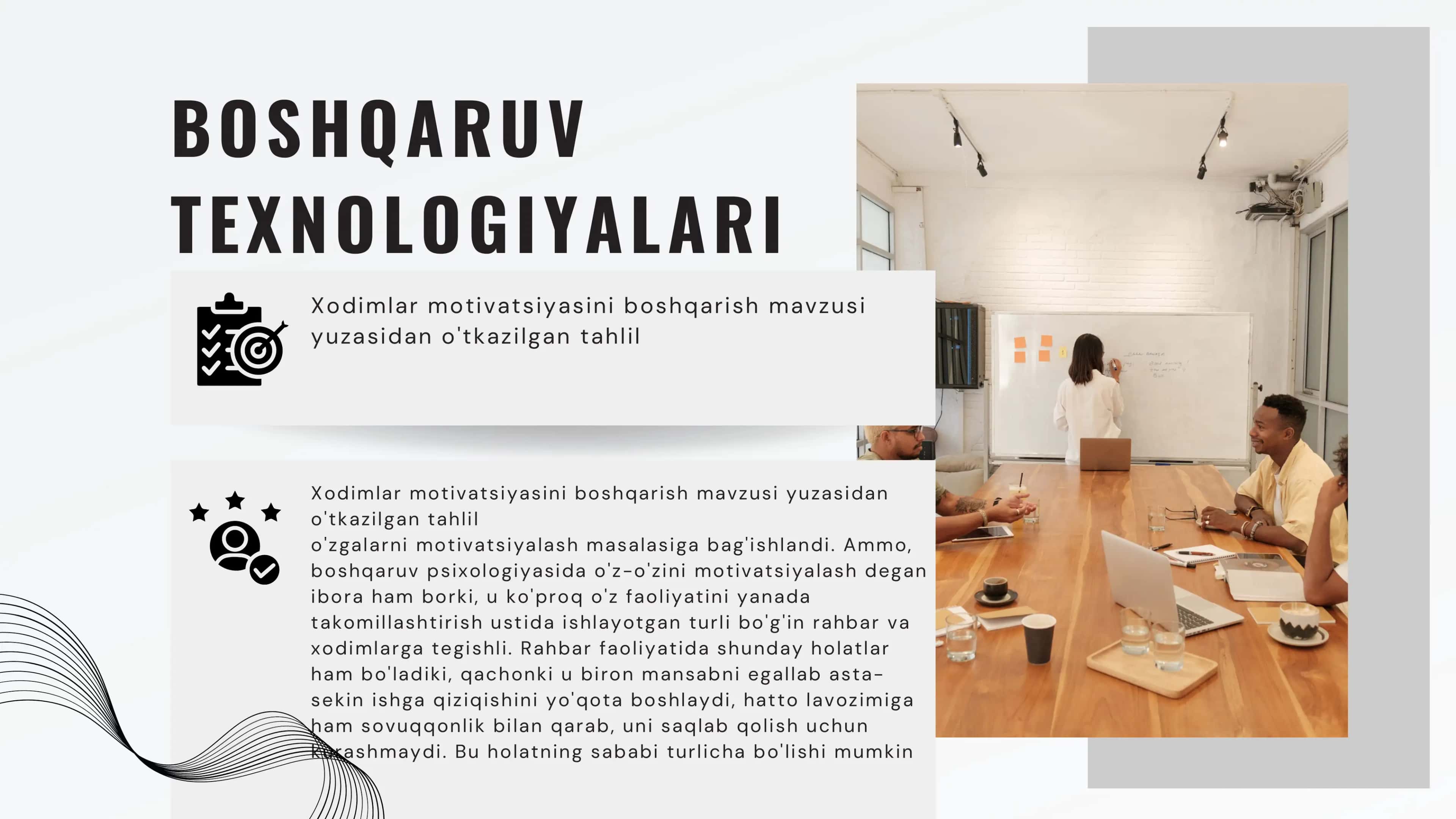 Boshqaruv TEXNOLOGIYALARI 3