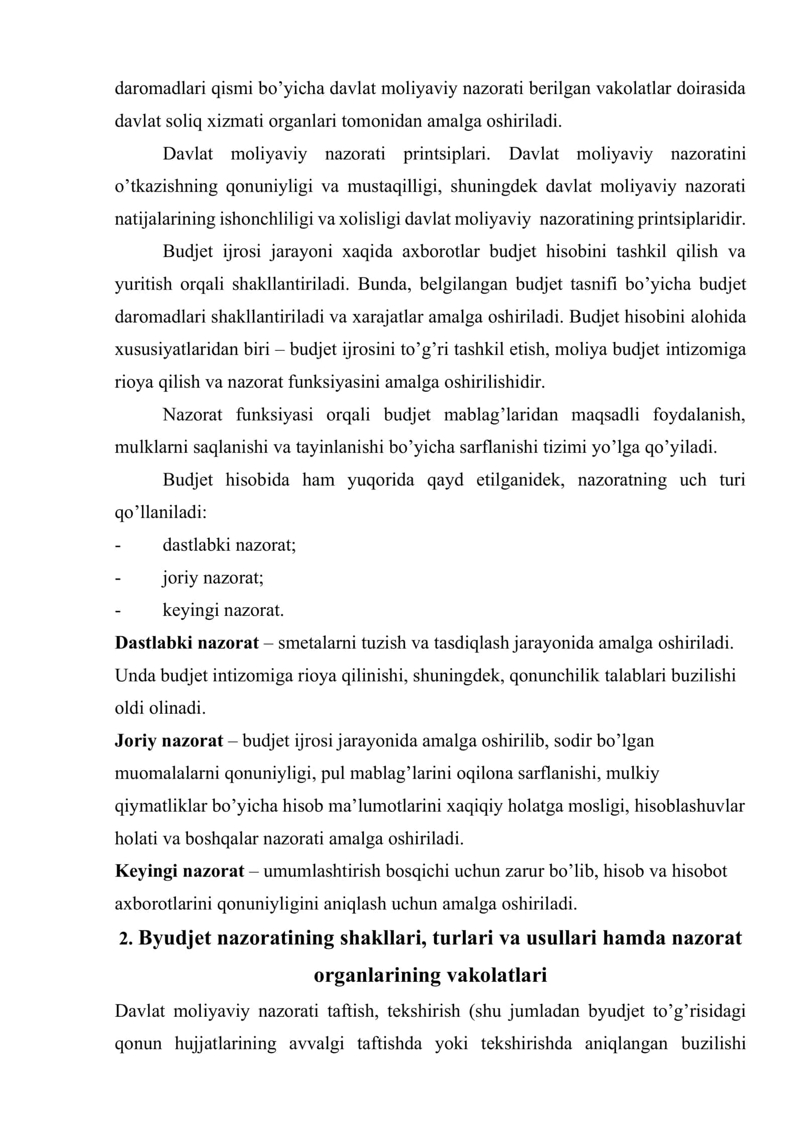 Byudjet huquqi uning ob’ektlari sub’ektlari byudjet huquqiy me’yorlari 3
