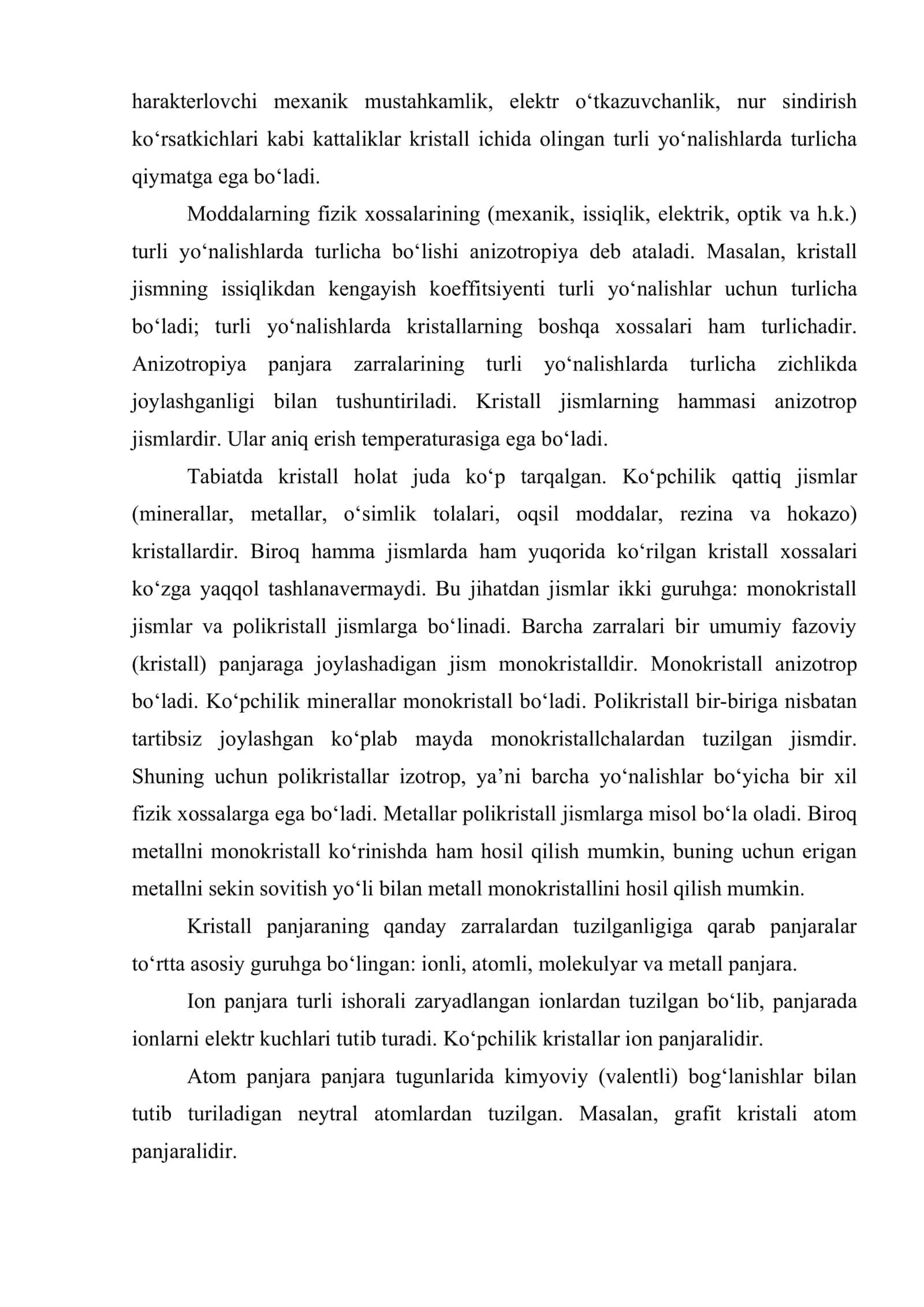 Molekulyar fizika va termodinamikaning asoslari 3