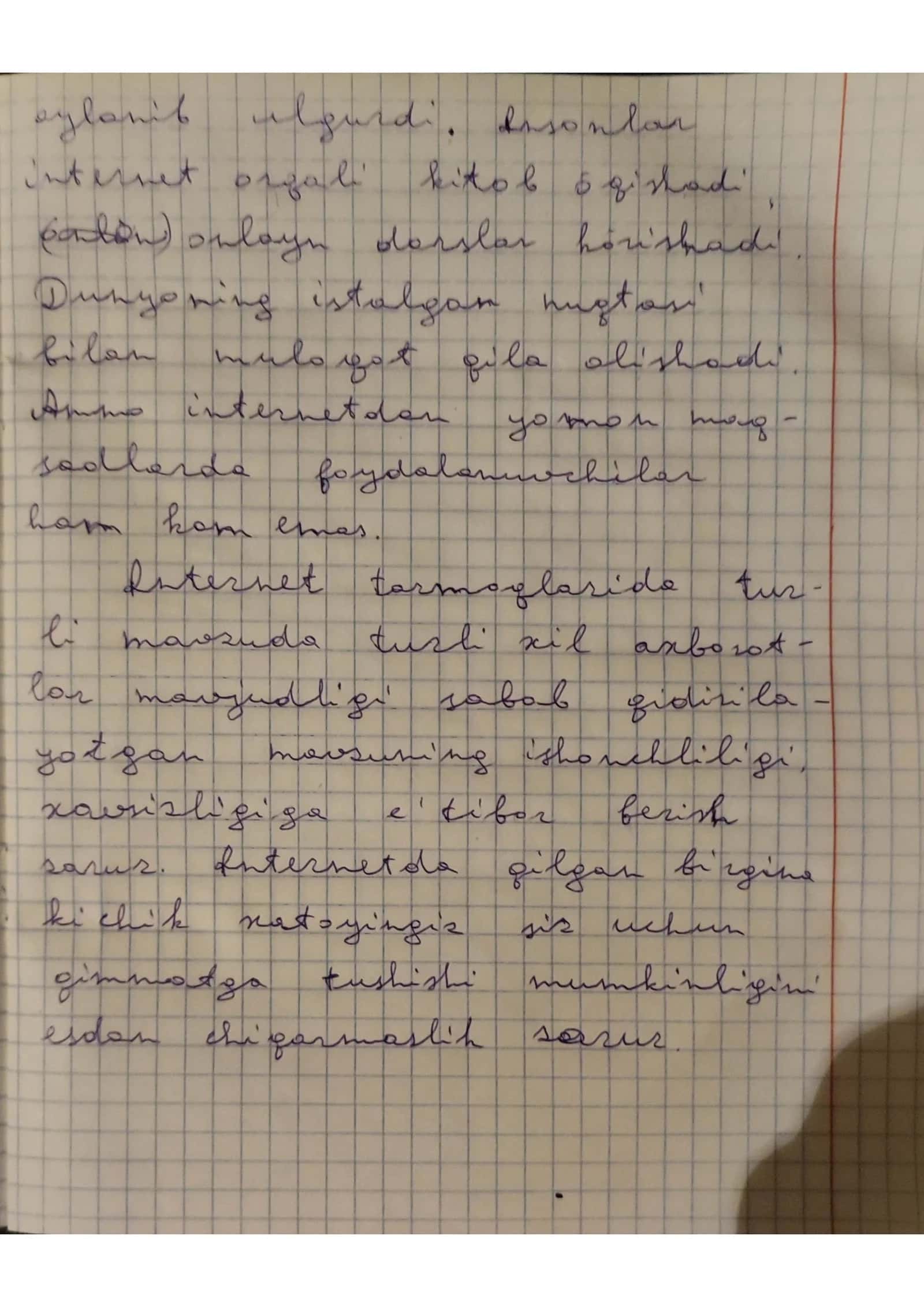 Internetning inson hayotidagi o`rni 3