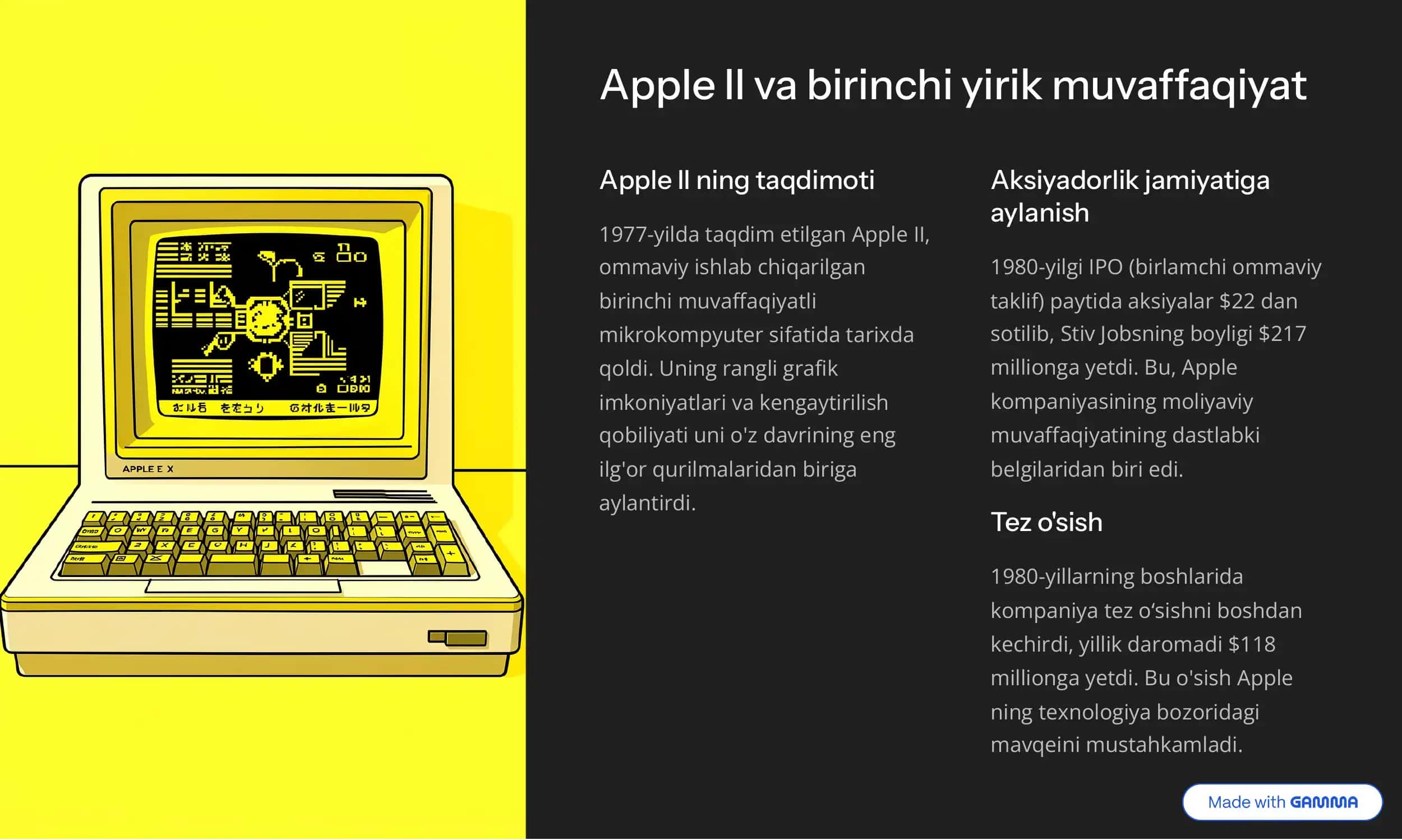 Apple kompaniyasi: Garajdan global texnologiya gigantigacha 3