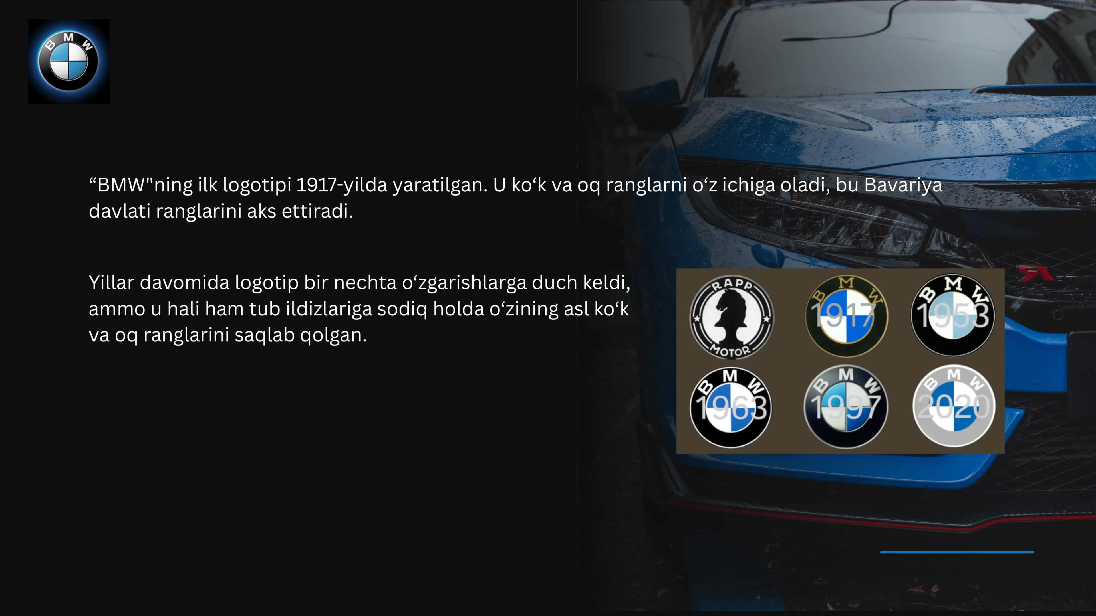 BMW KOMPANIYASI 3