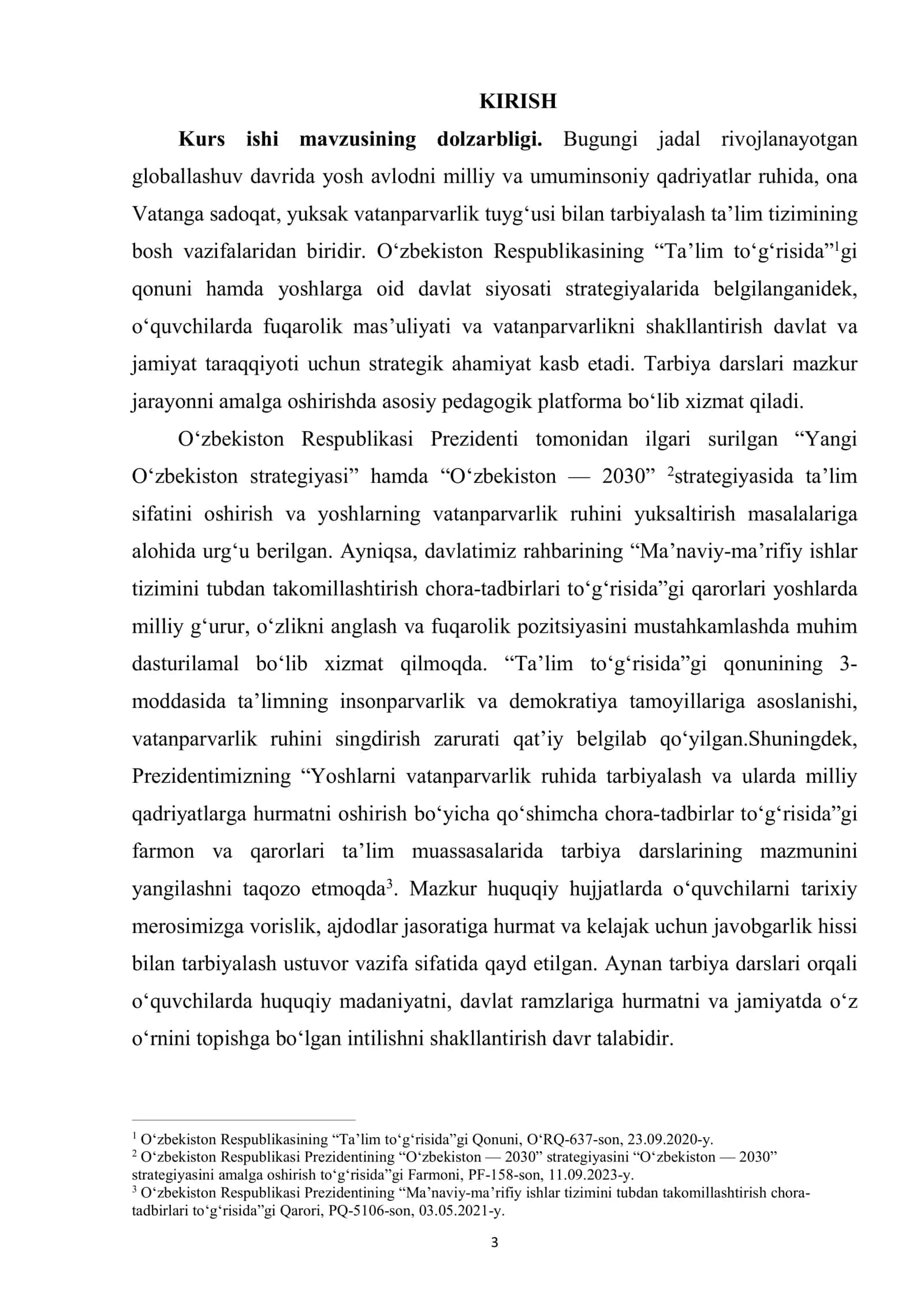 Tarbiya darslarida vatanparvarlik ruhini shakllantirish usullari 3