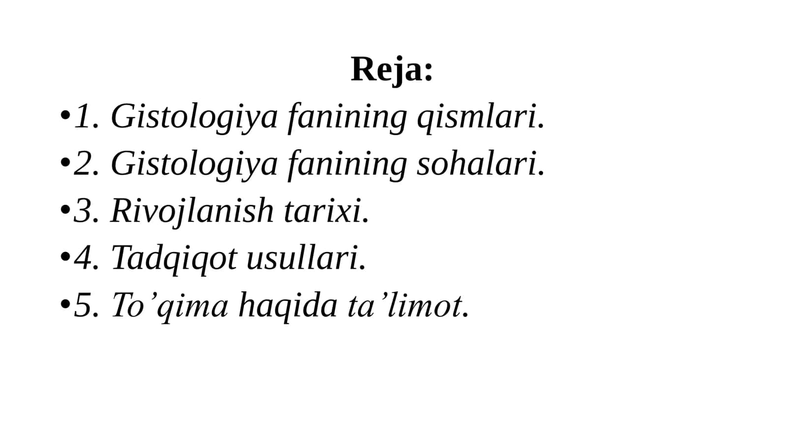 Gistologiya fanining qisqacha rivojlanish tarixi 3