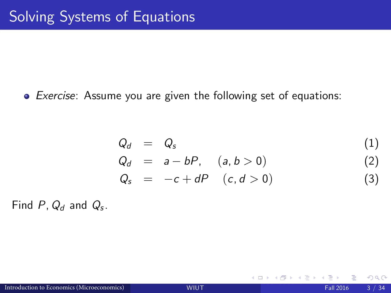 Essential Mathematical Tools 3