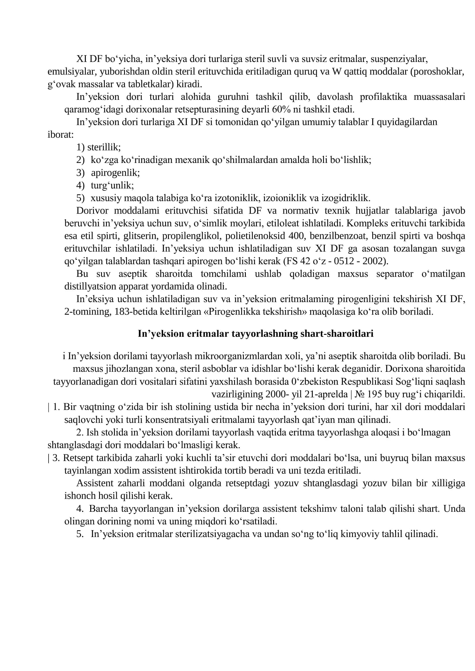 IN’YEKSIYA UCHUN ISHLATILADIGAN DORI TURLARI 3