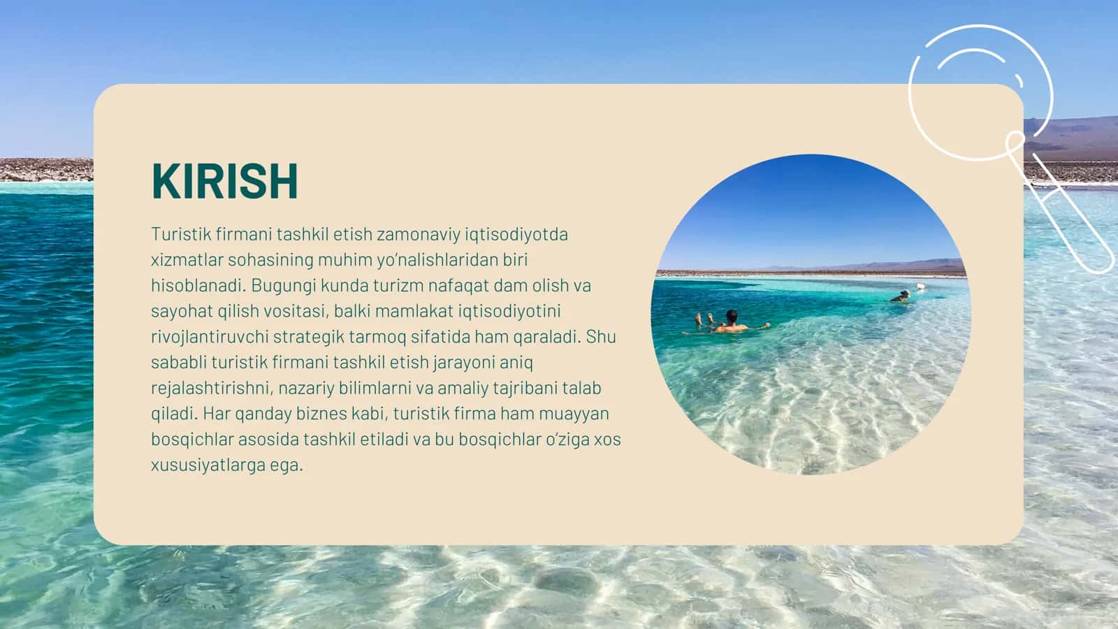 Turistik FIrmani Tashkil Etish 3