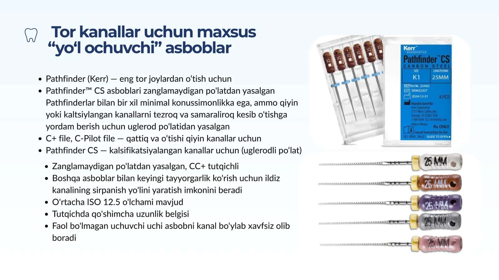 Tor kanallar uchun maxsus asboblar 3