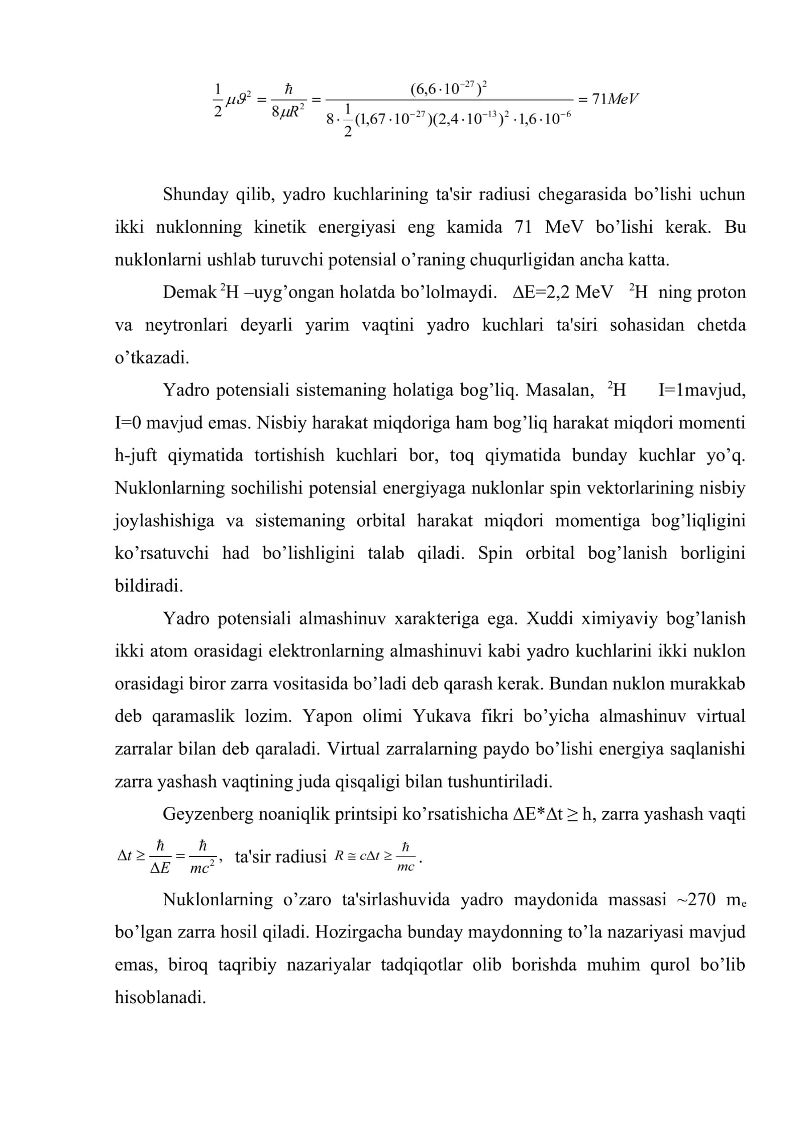 Yadro modеllari 3