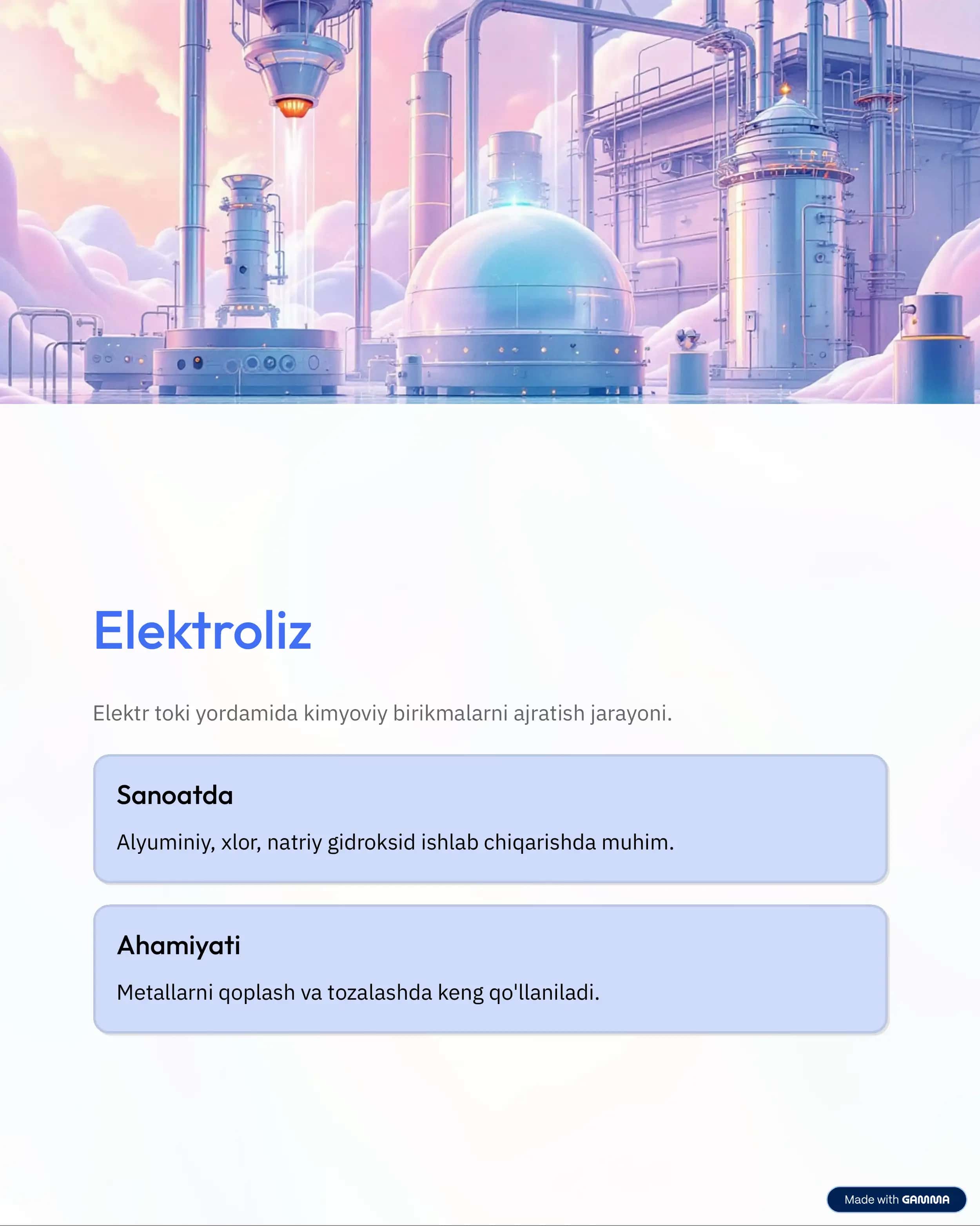 Elektrokimyoviy Jarayonlar: Kirish 3
