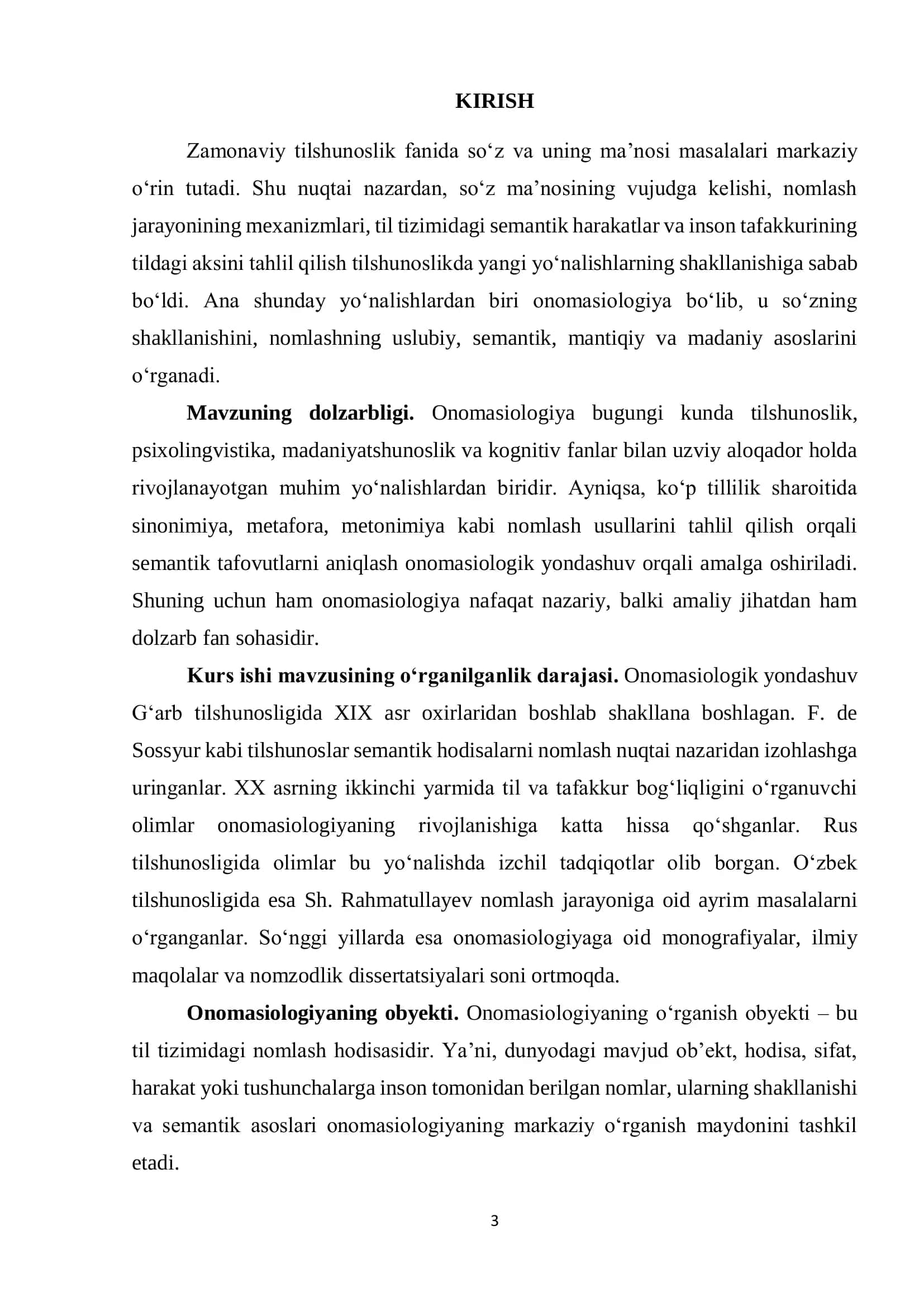 O‘ZBEK TILI ONOMASIOLOGIYASI 3