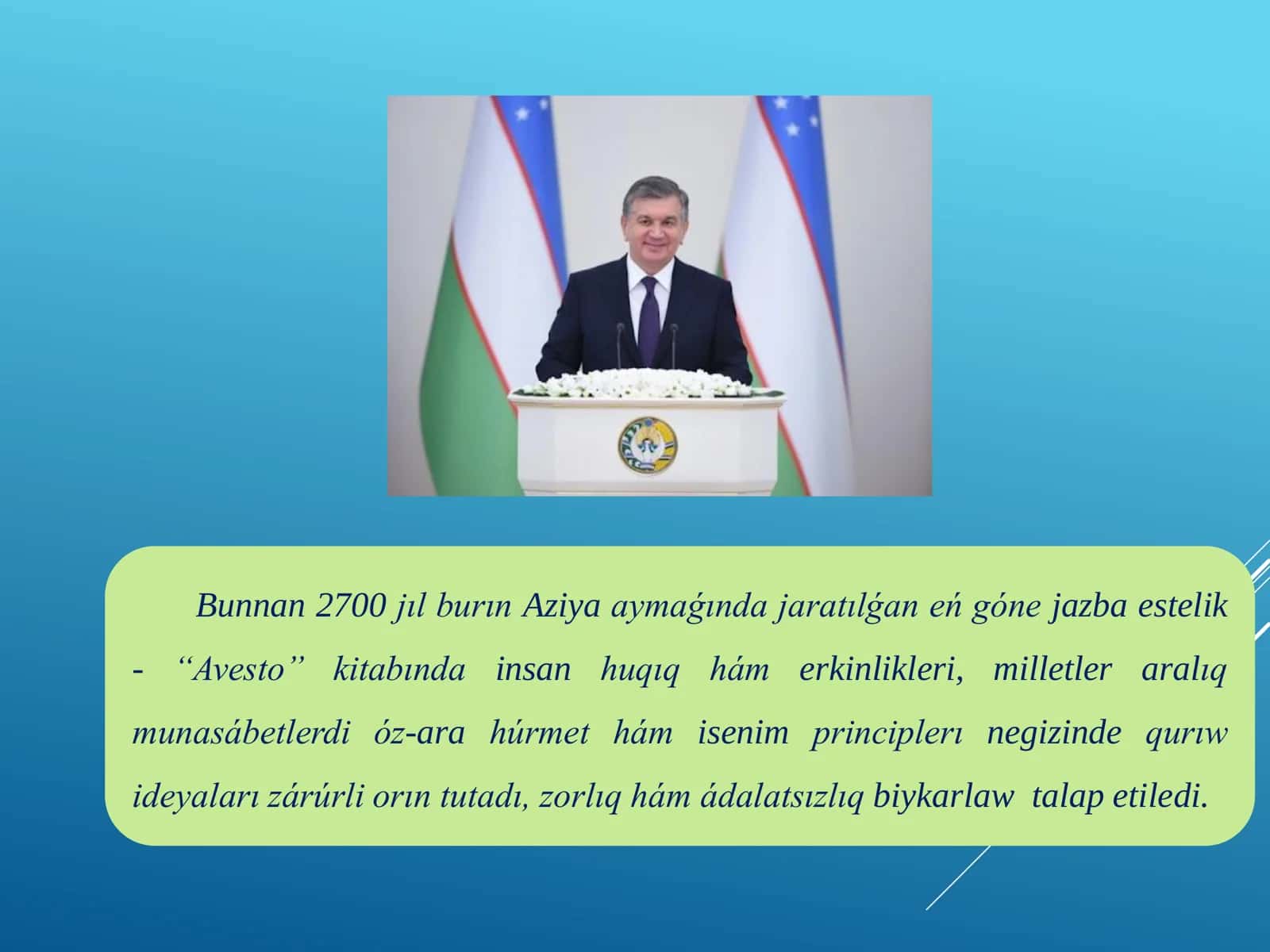 Avesto haqqında 3