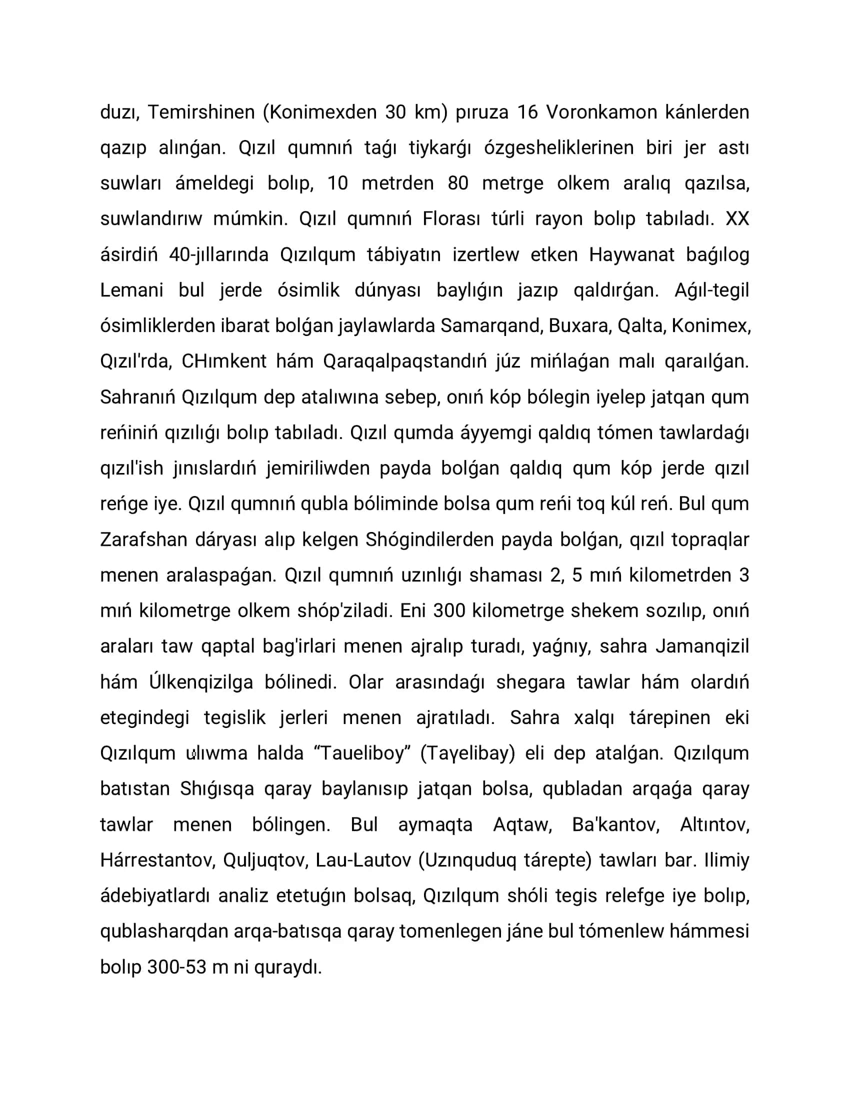 Qizilqum o‘simliklar dunyosi 3