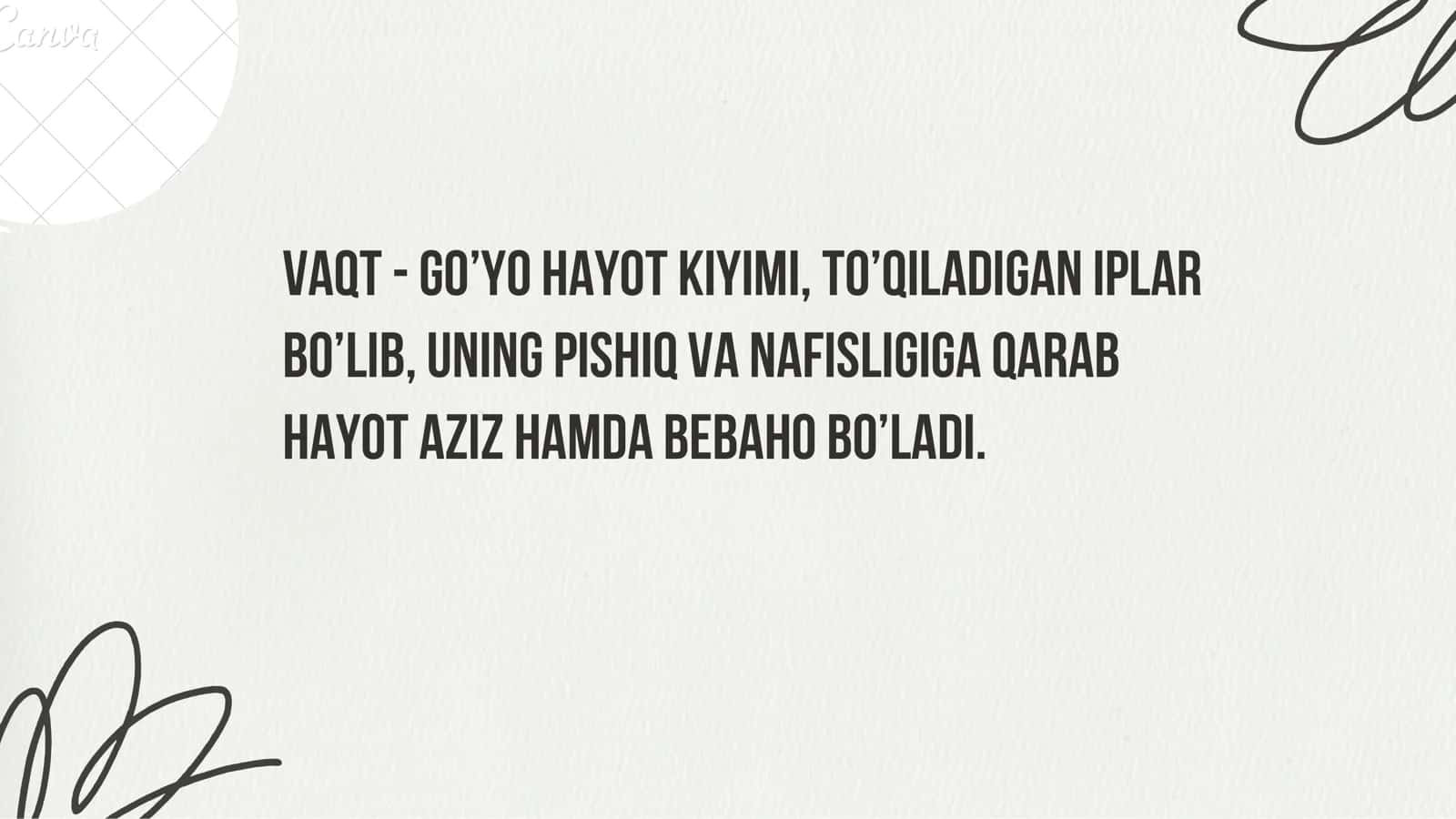 VAQTNI BOSHQARISHNI SAMARALI USULLARI 3