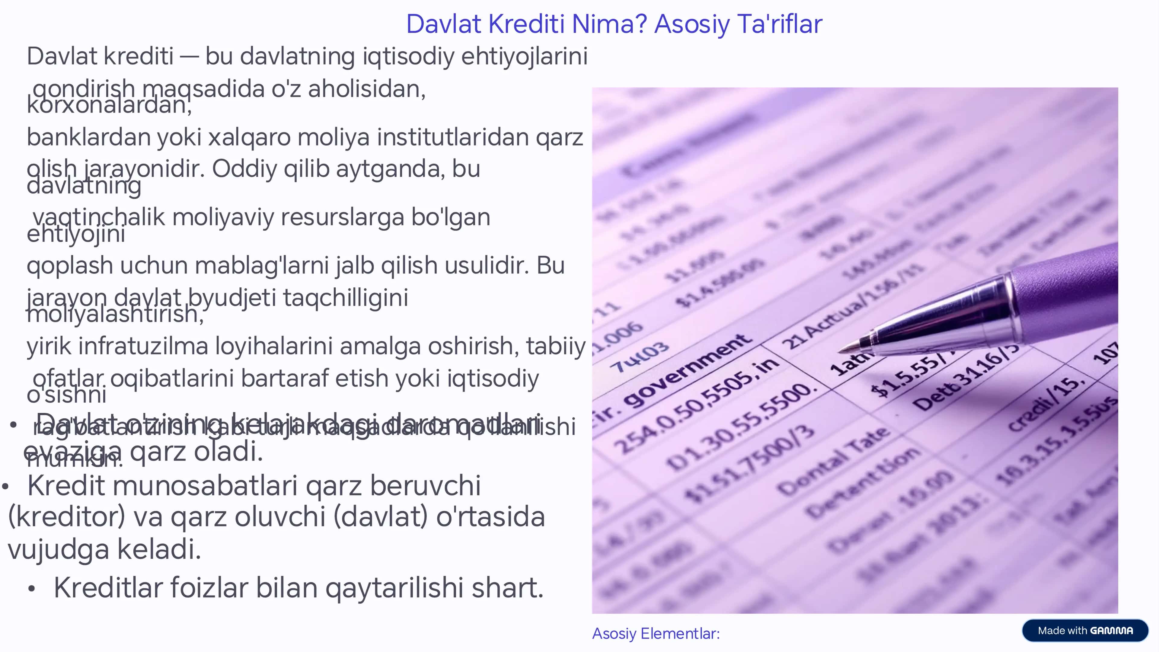 Davlat Krediti 3