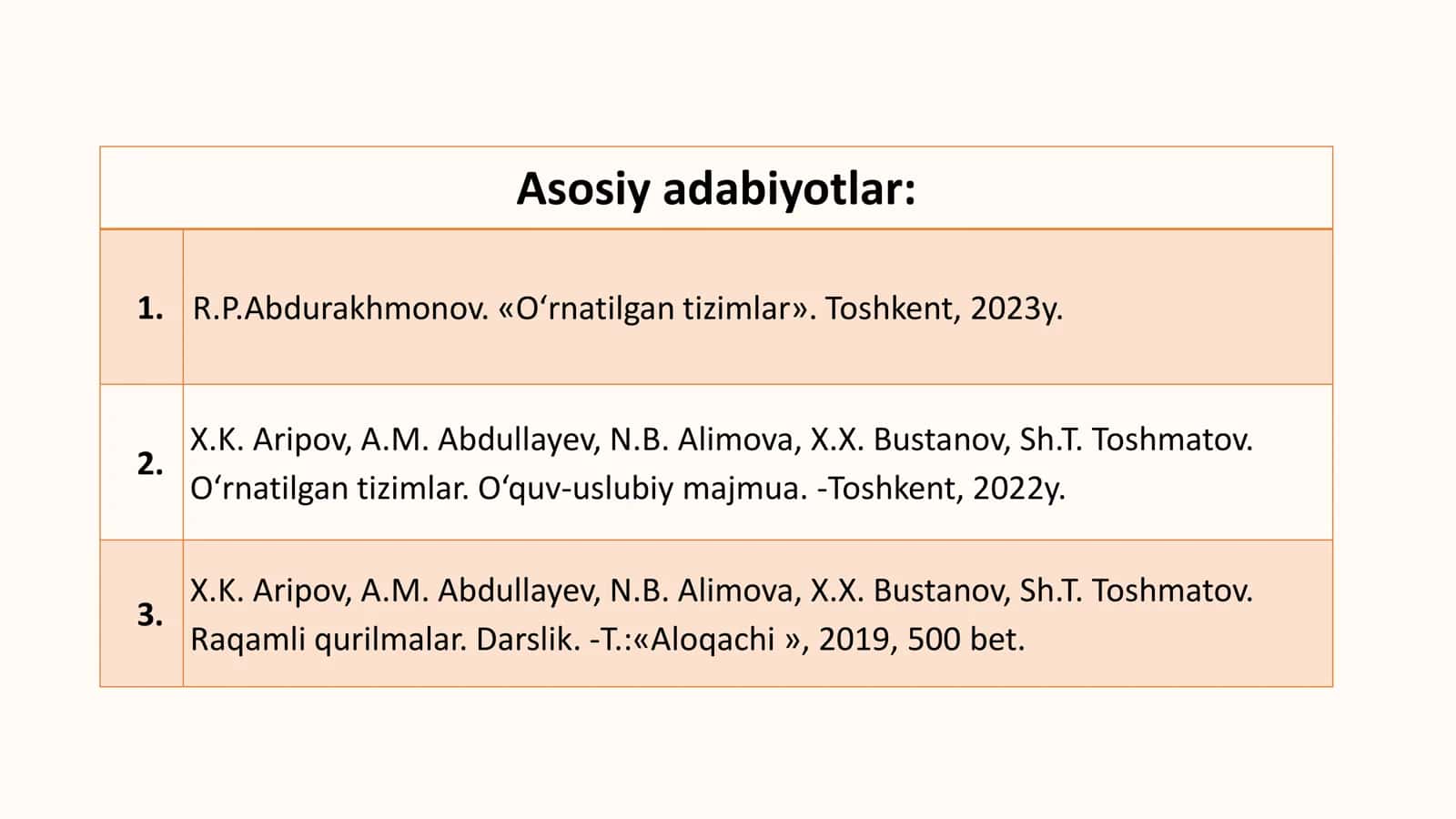 Mikrokontrollerli tizimlarni sozlash 3
