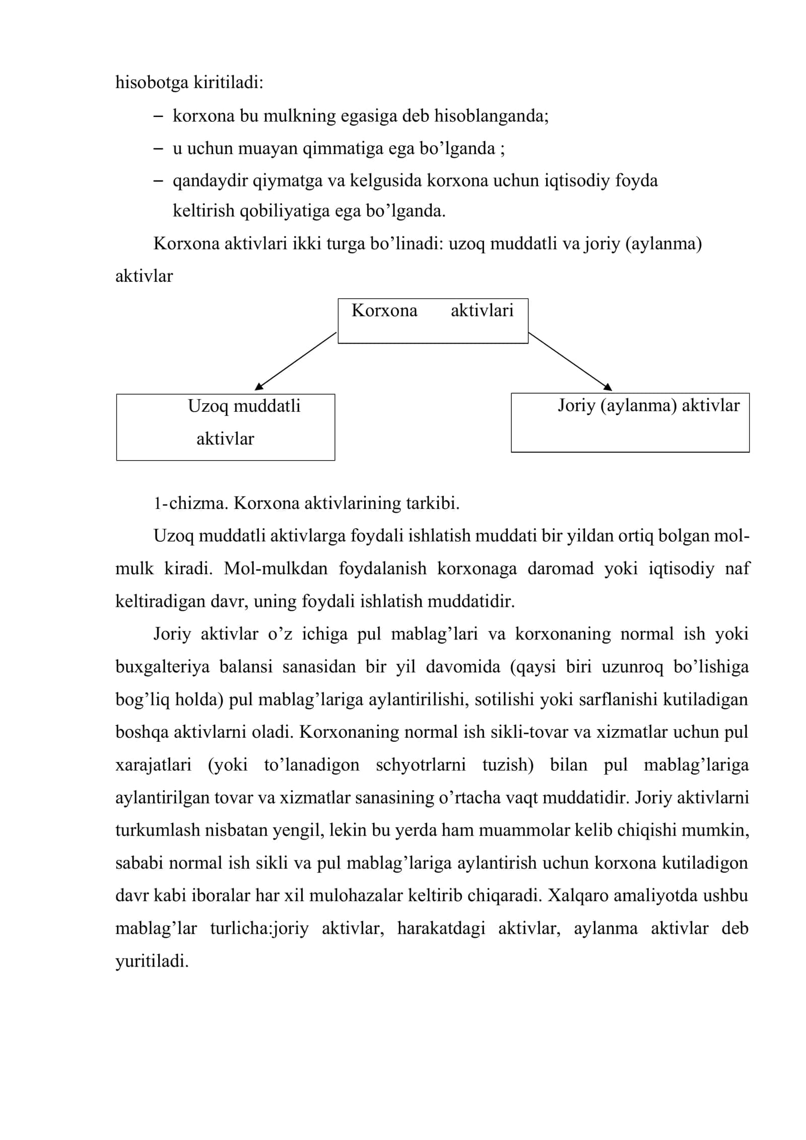 Asosiy vositalar harakatining tahlili 3