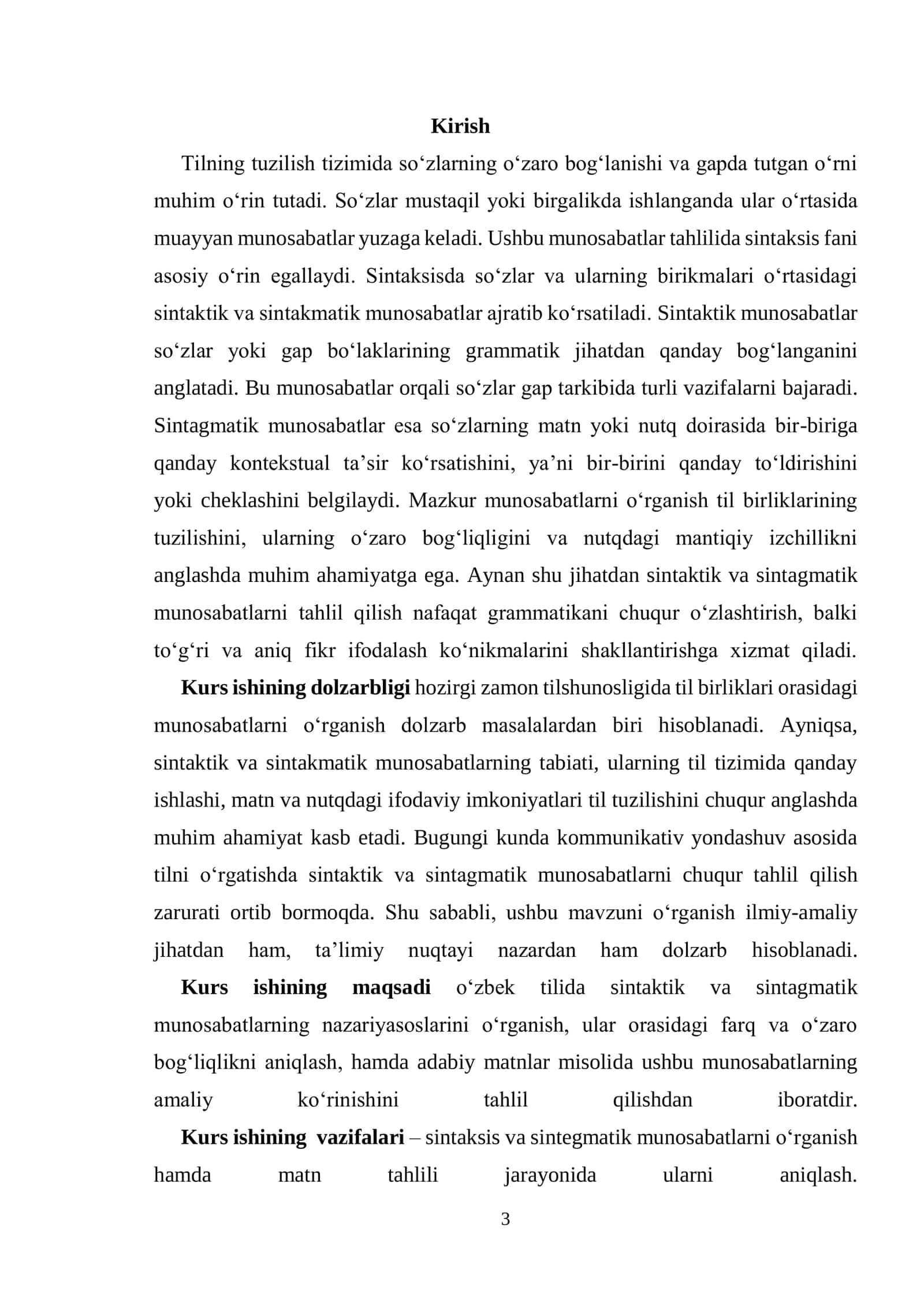 Sintaktik va sintagmatik munosabat 3