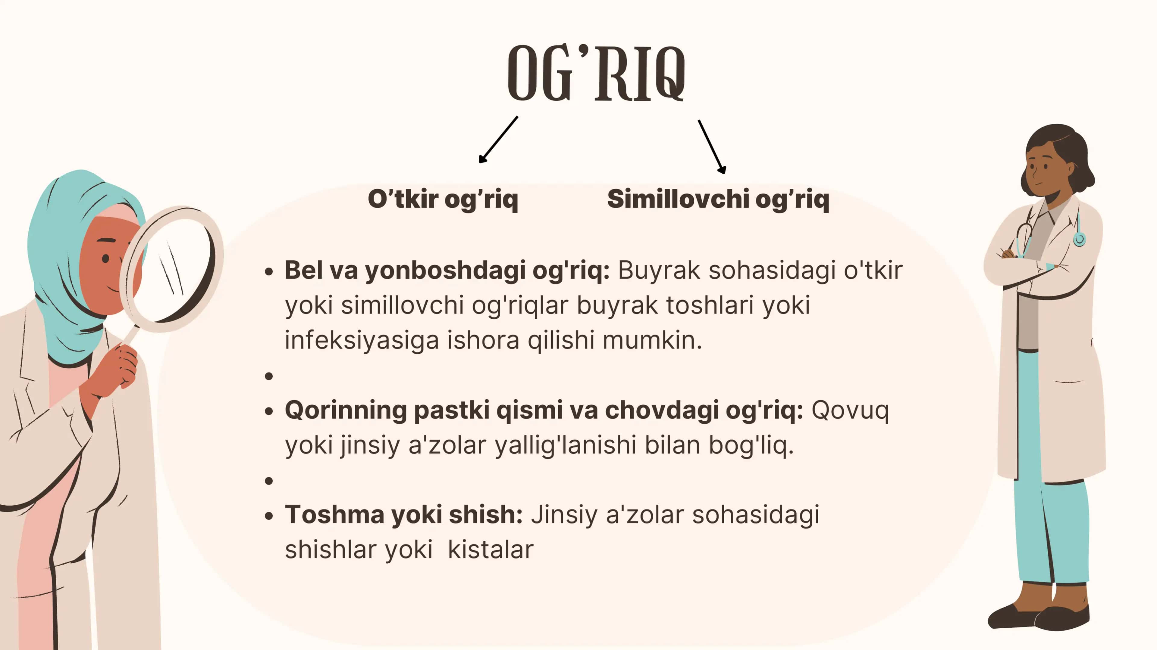 Urologik kasalliklar simptomlari 3