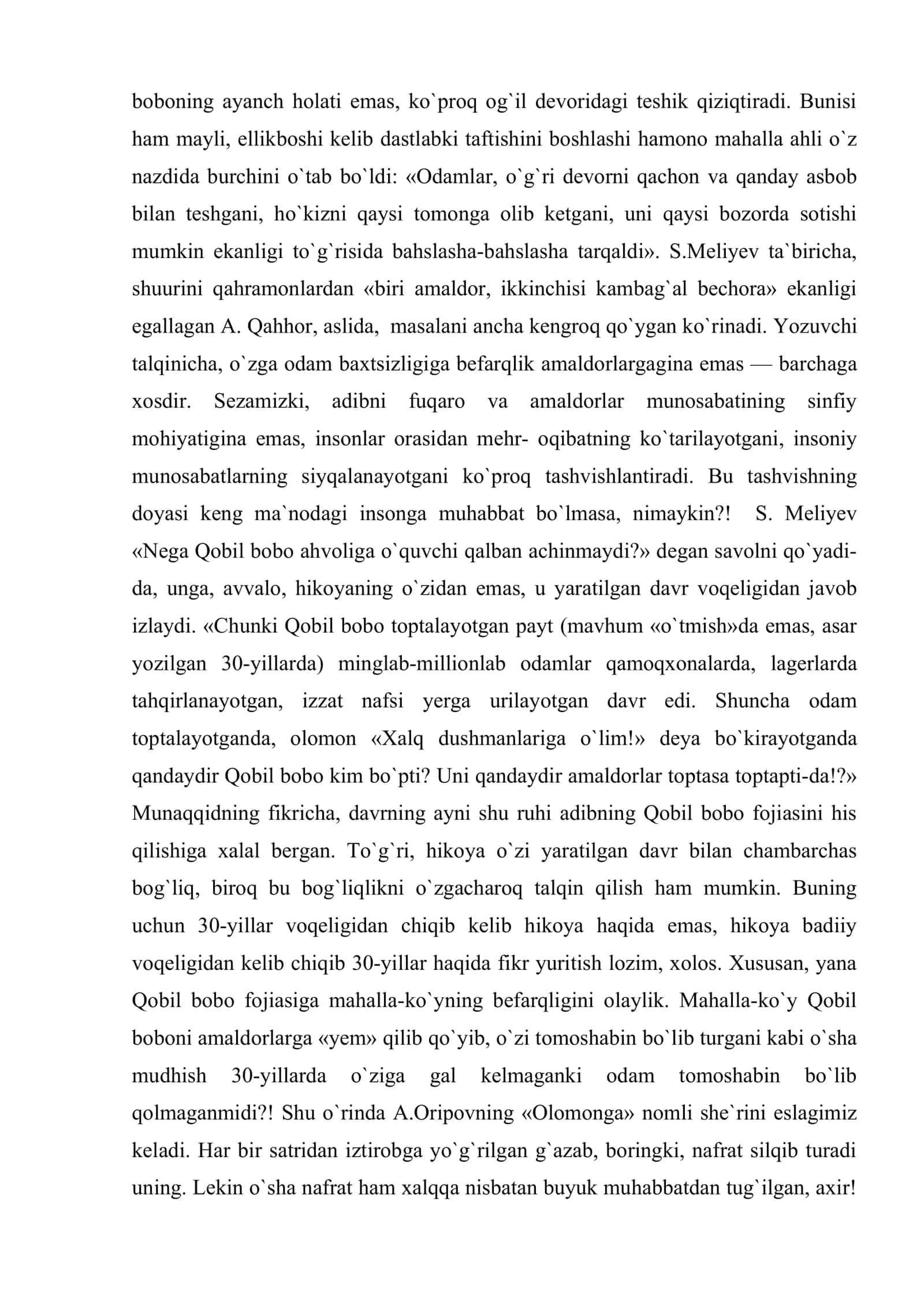 «O`g`ri»ning himoyasiga ikki og`iz so`z 3