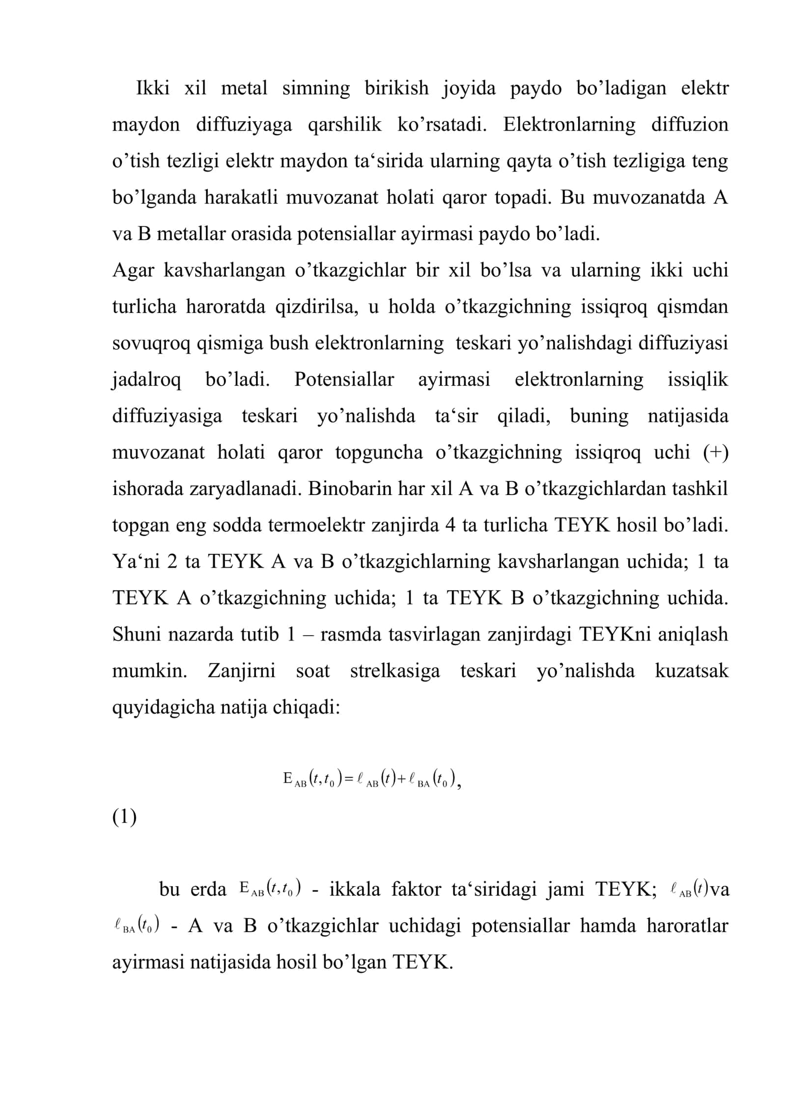 Termoelektrik termometrlar 3