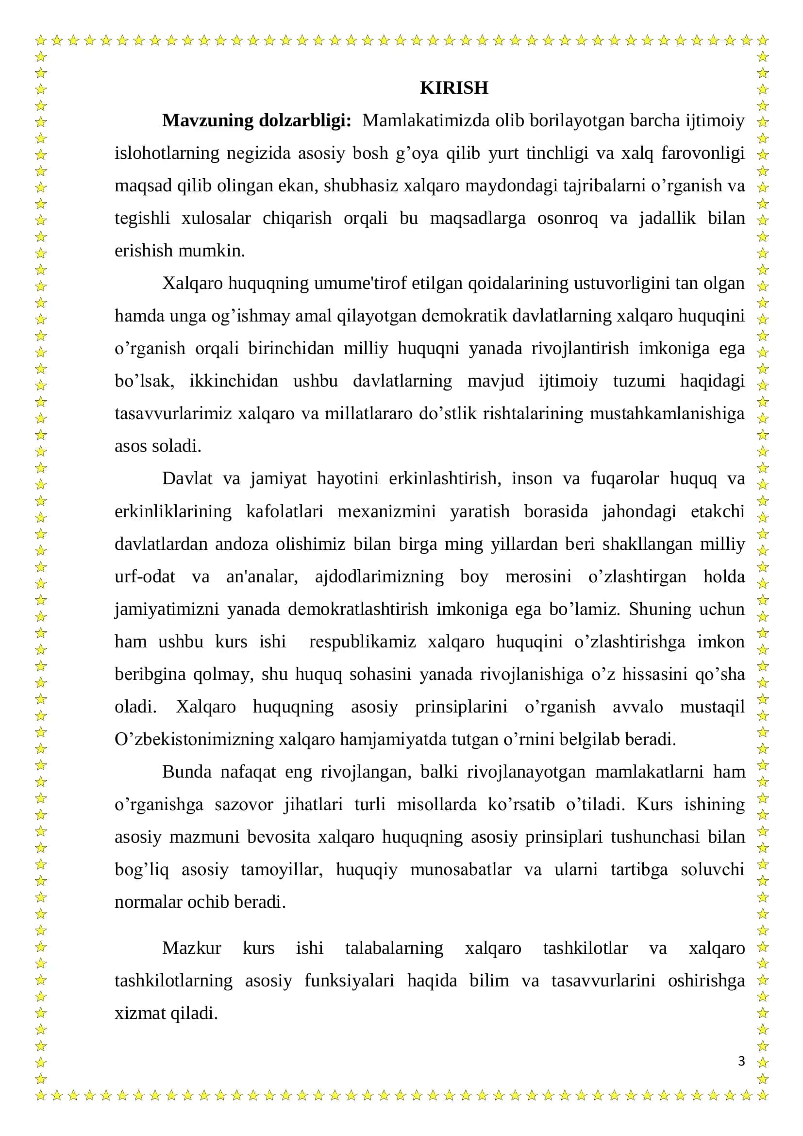 Xalqaro tashkilotlarning asosiy funksiyalari 3