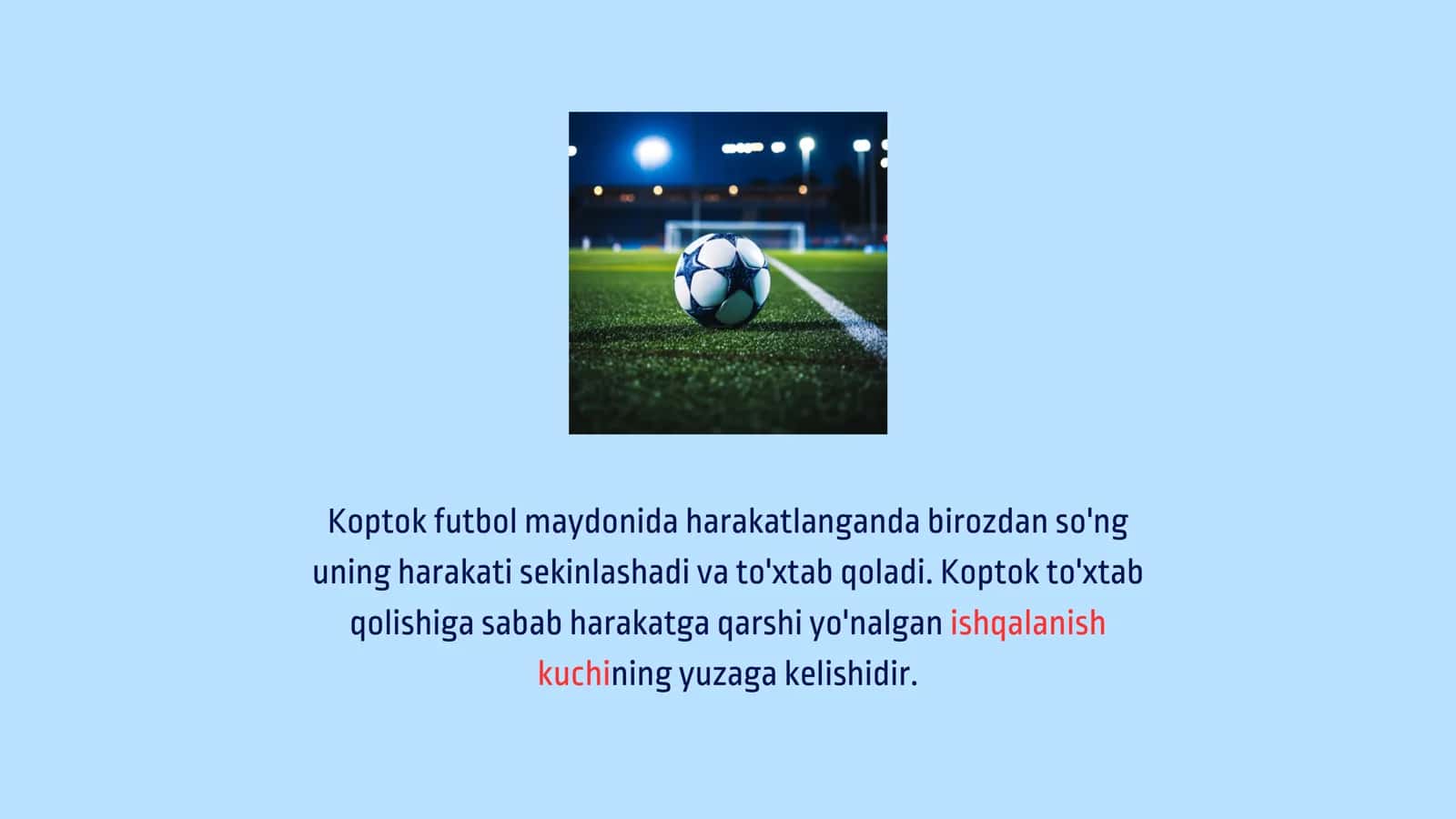 Kinetik ishqalanish 3